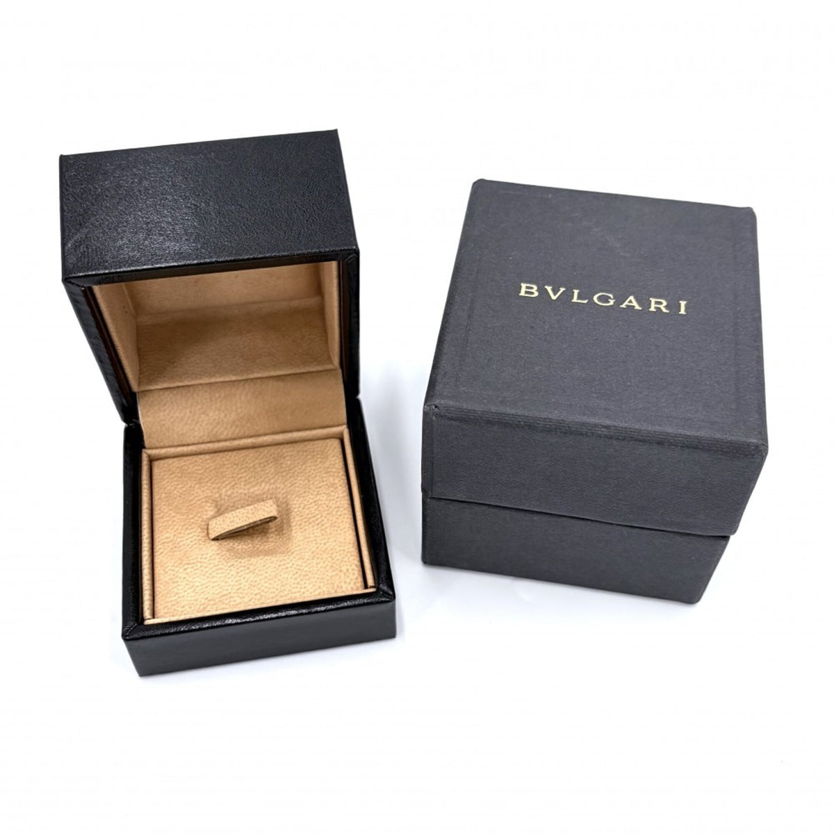 Bvlgari Pink Gold (18K) Ceramic Band Ring (Pre-Owned)