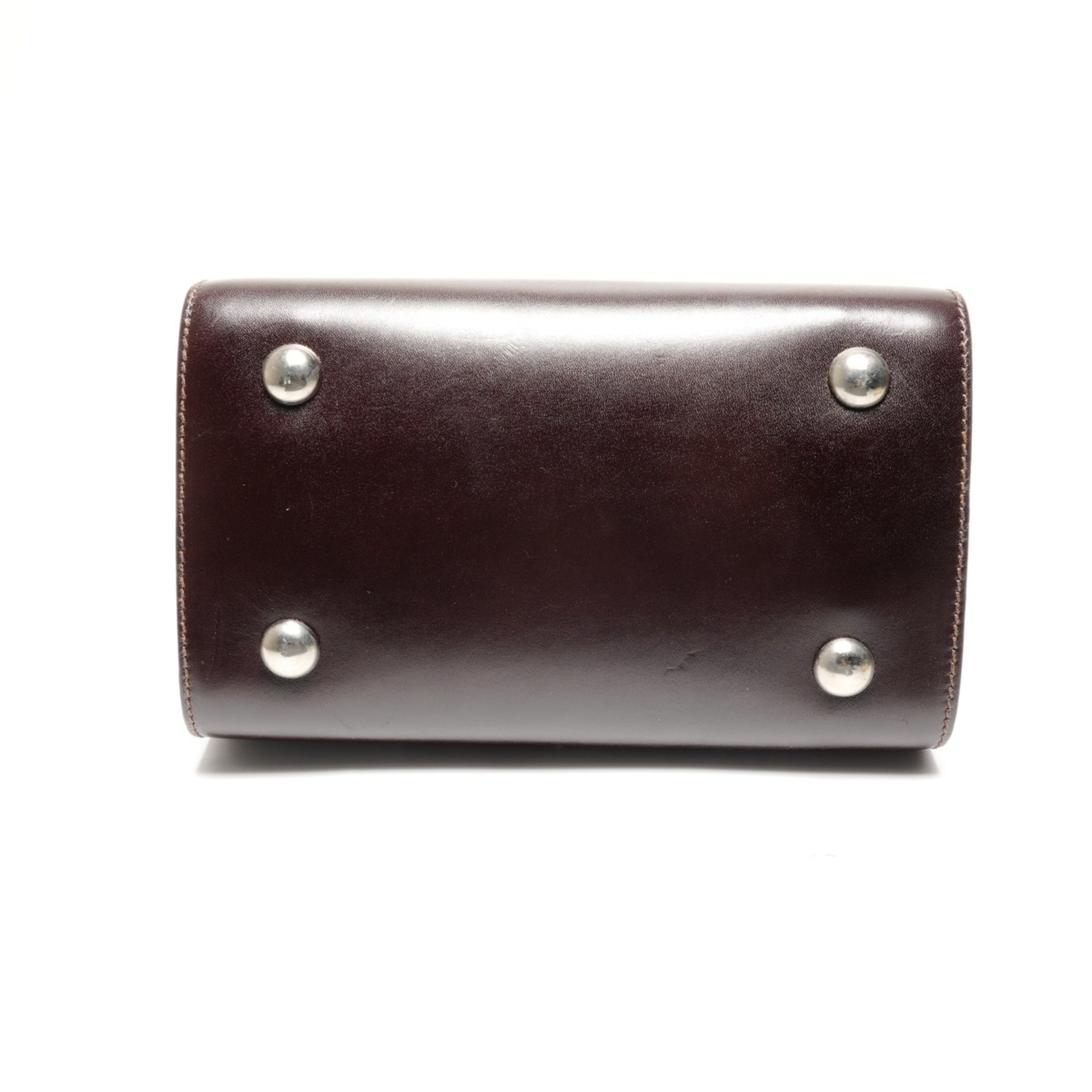Fendi Zucca Brown Canvas Handbag (Pre-Owned)
