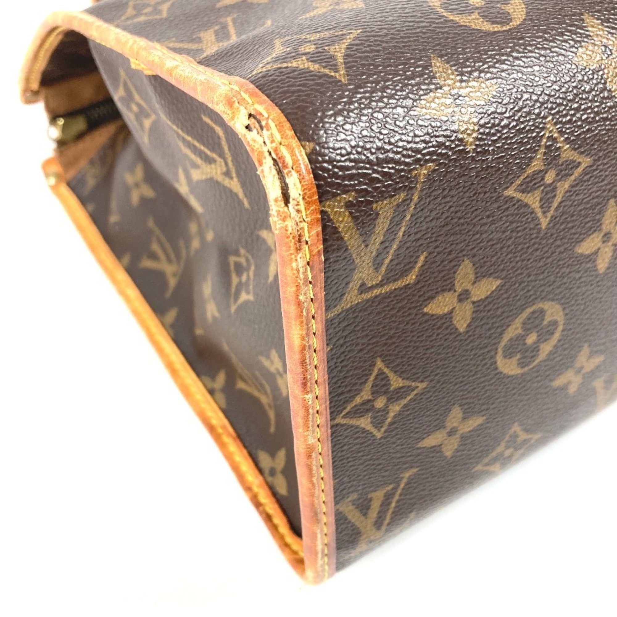 Louis Vuitton Brown Monogram Shoulder Bag Tote Bag (Pre-Owned)