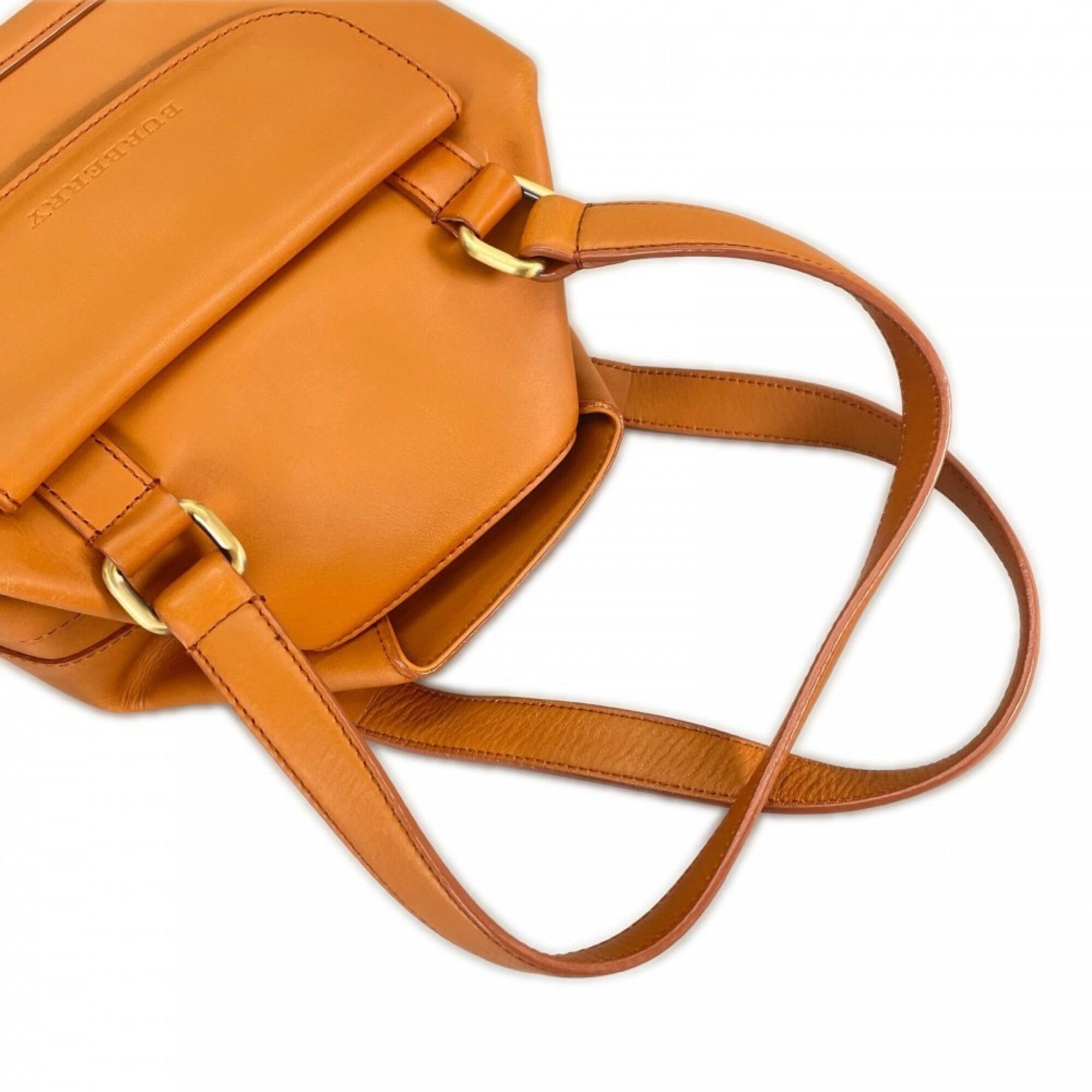 Burberry Brown Leather Handbag (Pre-Owned)