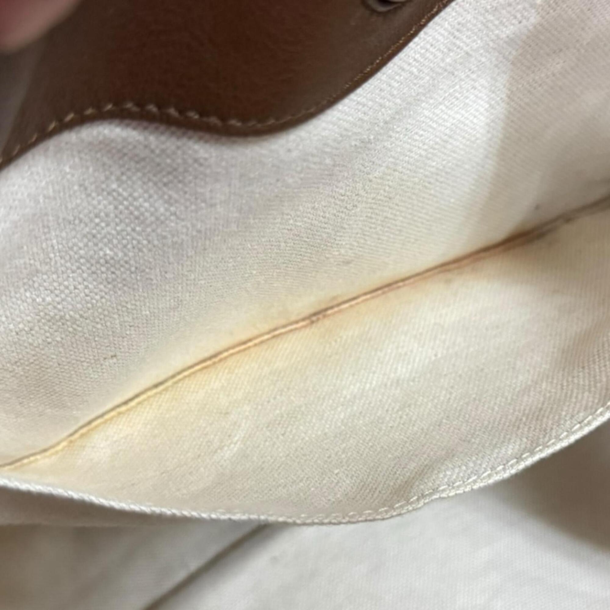 Gucci Brown Leather Tote Bag (Pre-Owned)