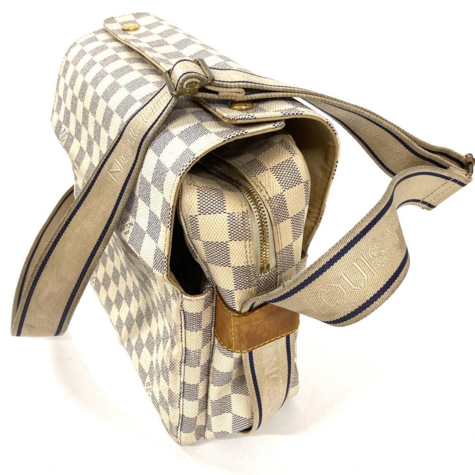 Louis Vuitton Damier Azur Damier Azur Damier Azur Shoulder Bag (Pre-Owned)