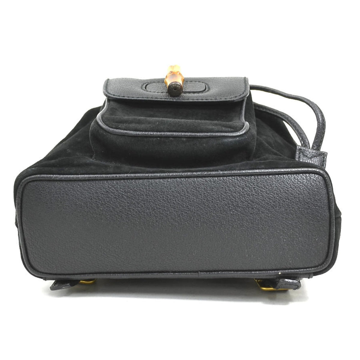 Gucci Black Suede Backpack (Pre-Owned)