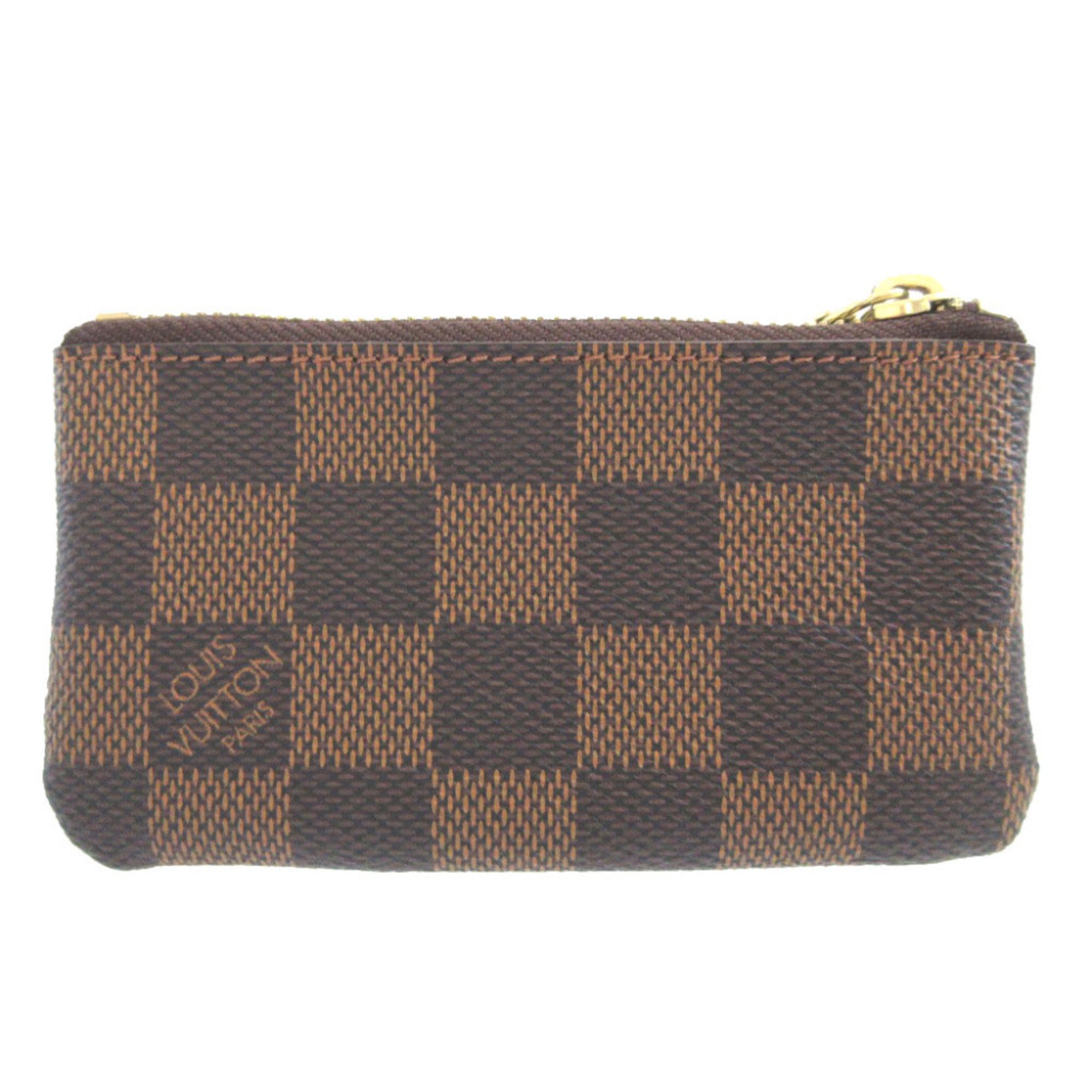 Louis Vuitton Brown Damier Canvas Damier Canvas Coin Purse/Coin Case (Pre-Owned)