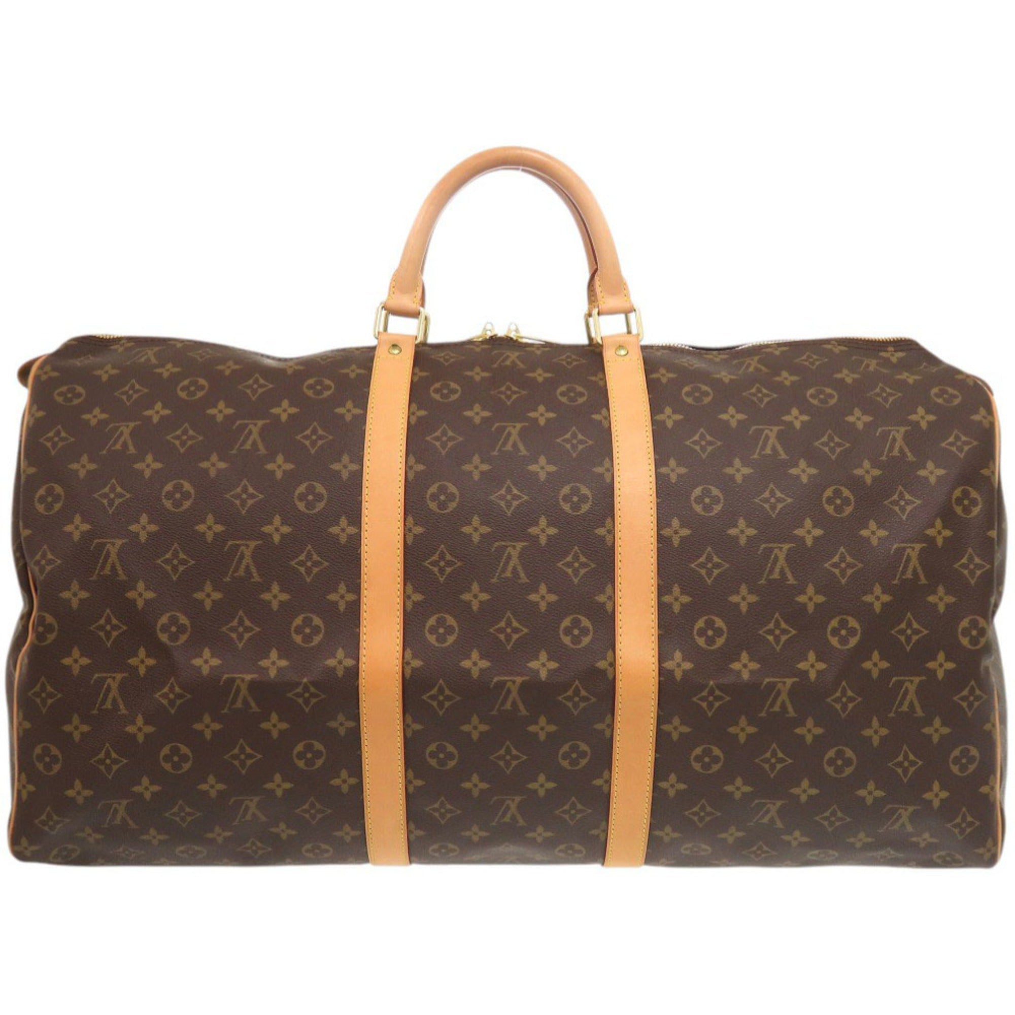 Louis Vuitton Brown Monogram Monogram Boston Bag (Pre-Owned)