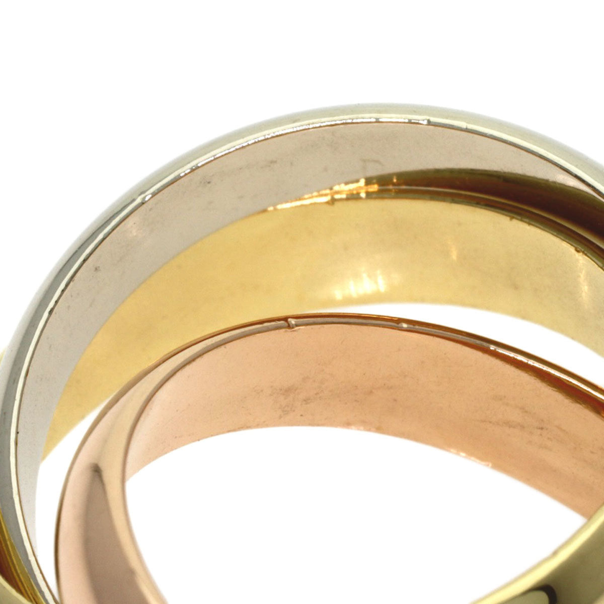 Cartier Yellow Gold (18K) Pink Gold (18K) White Gold (18K) Band Ring (Pre-Owned)