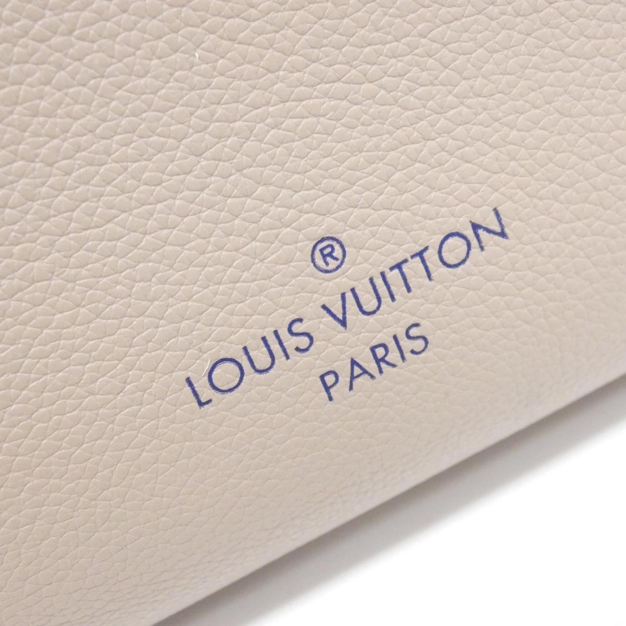 Louis Vuitton Beige Leather Handbag (Pre-Owned)