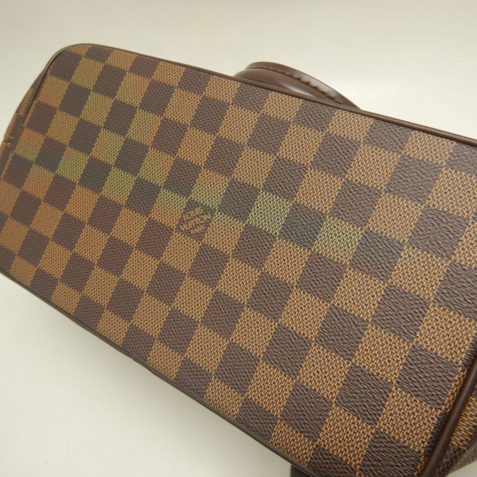 Louis Vuitton Ebene Damier Canvas Tote Bag (Pre-Owned)