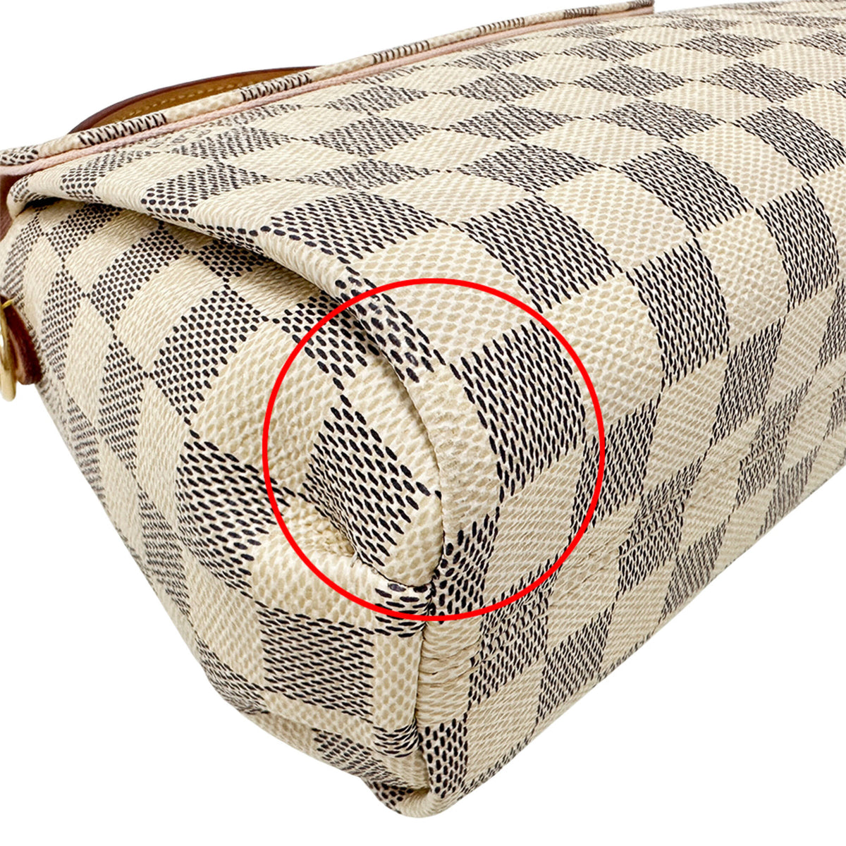 Louis Vuitton Damier Azur Damier Azur Canvas Handbag Shoulder Bag (Pre-Owned)