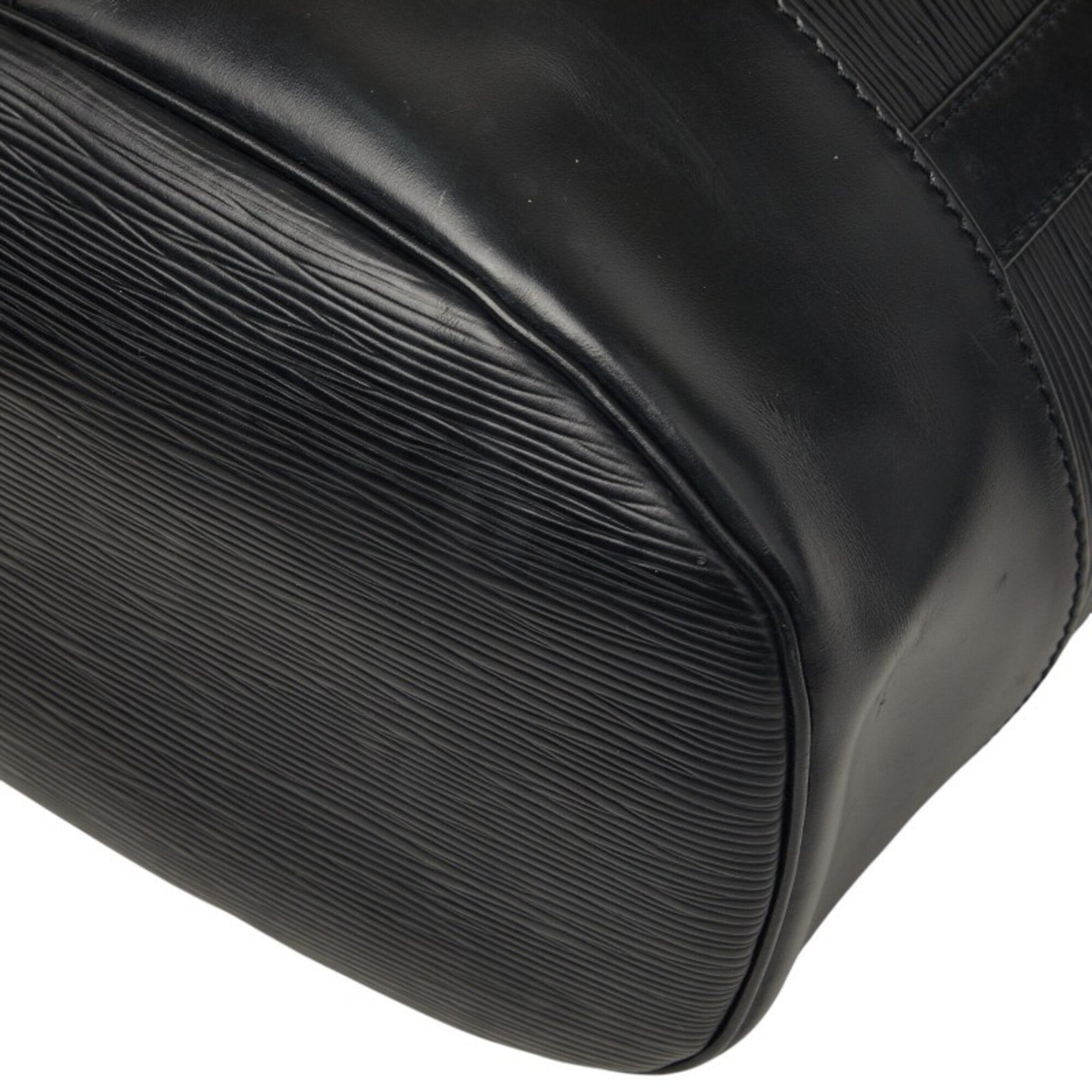 Louis Vuitton Black Noir Leather Shoulder Bag Sling Bag (Pre-Owned)