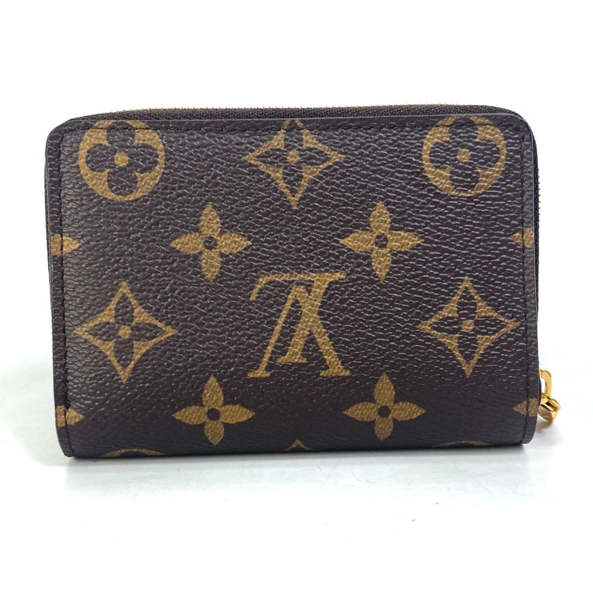 Louis Vuitton Monogram Brown Fuchsia Monogram Wallet (Bi-Fold) (Pre-Owned)