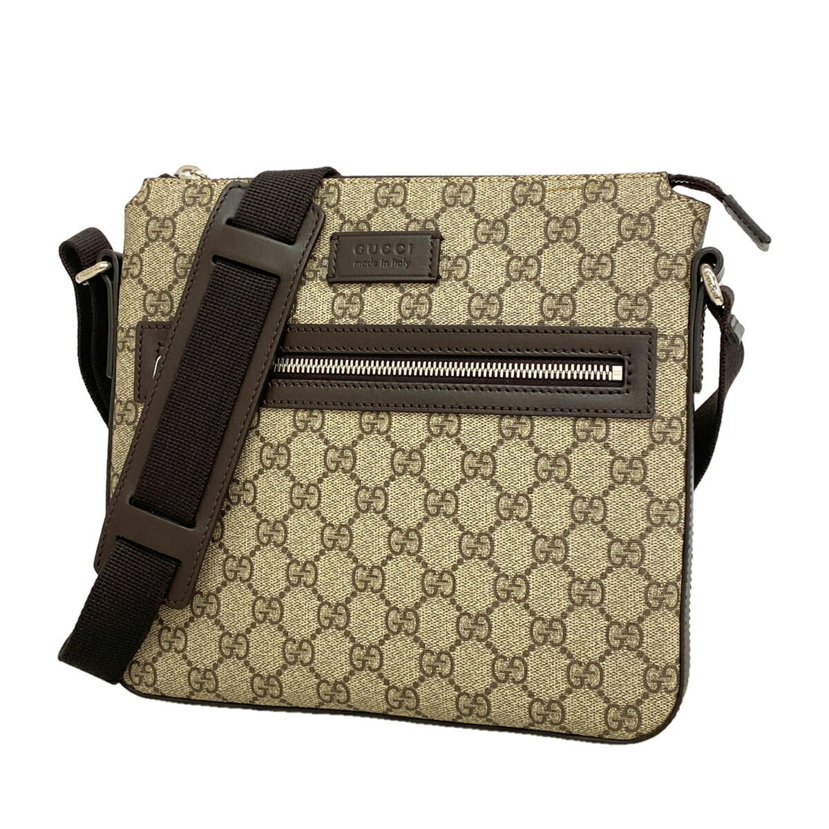 Gucci Brown Pvc Shoulder Bag (Pre-Owned)
