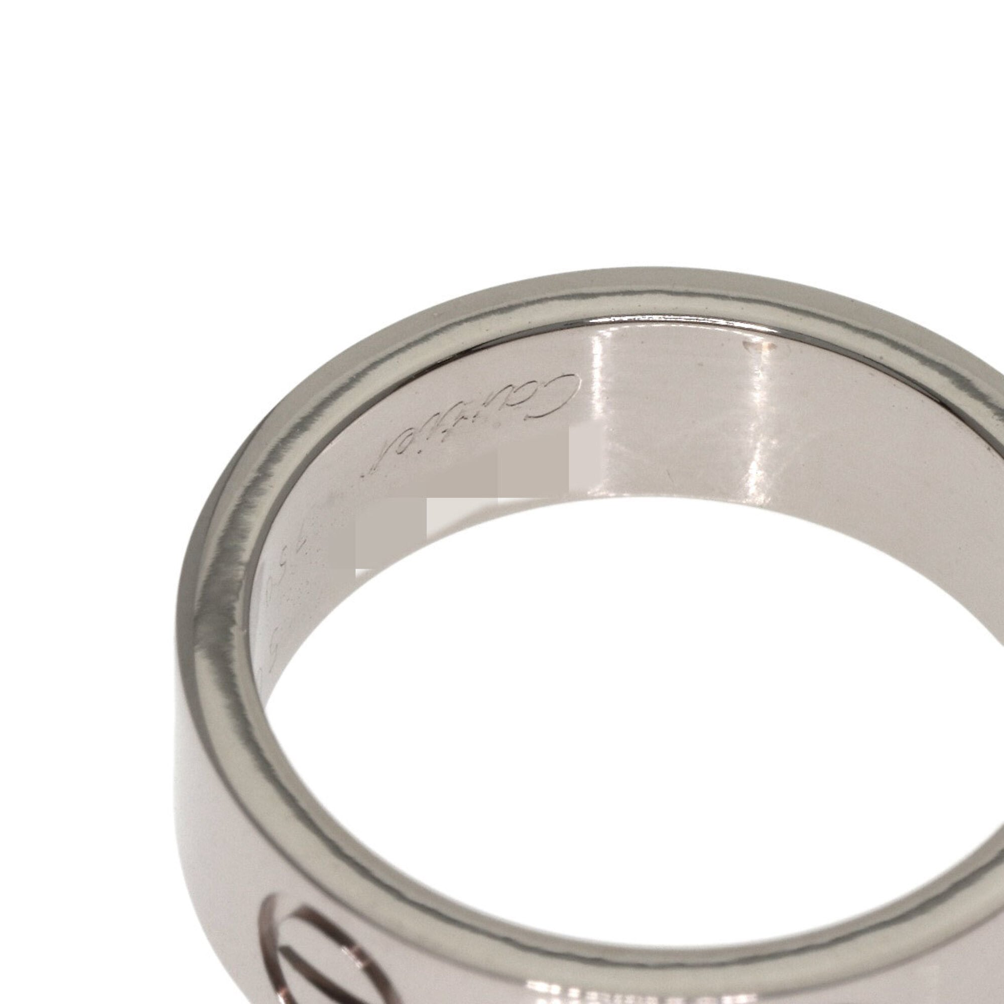 Cartier White Gold White Gold (18K) Band Ring (Pre-Owned)
