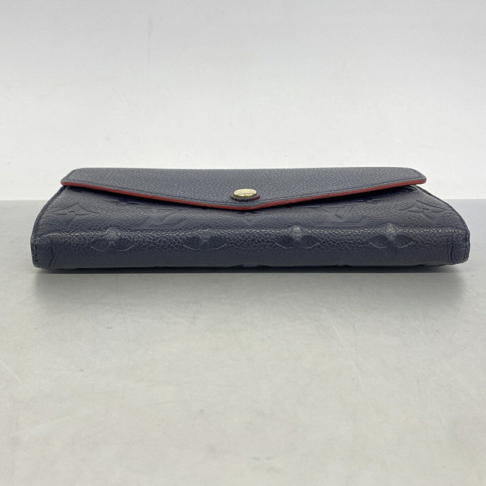 Louis Vuitton Marine Rouge Long Wallet (Bi-Fold) (Pre-Owned)