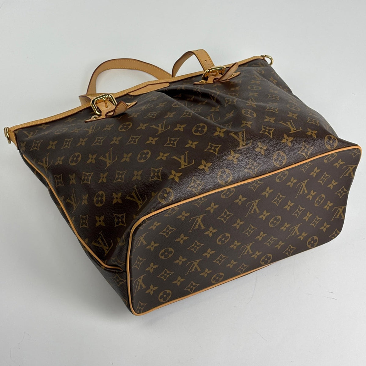 Louis Vuitton Brown Monogram Tote Bag (Pre-Owned)