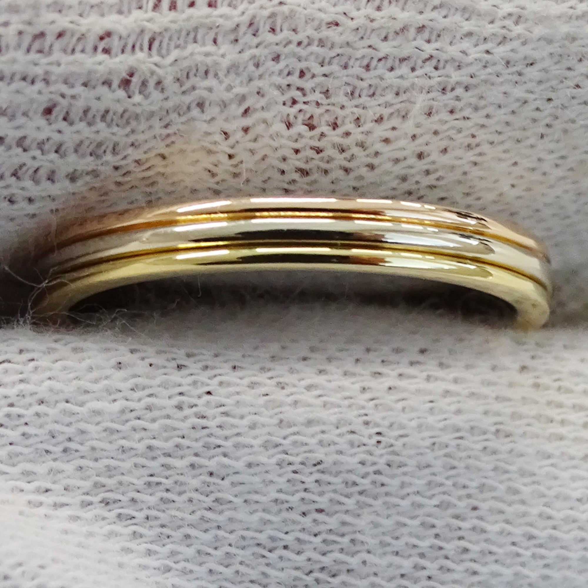 Cartier Pink Gold White Gold Yellow Gold Yellow Gold (18K) Pink Gold (18K) White Gold (18K) Band Ring (Pre-Owned)