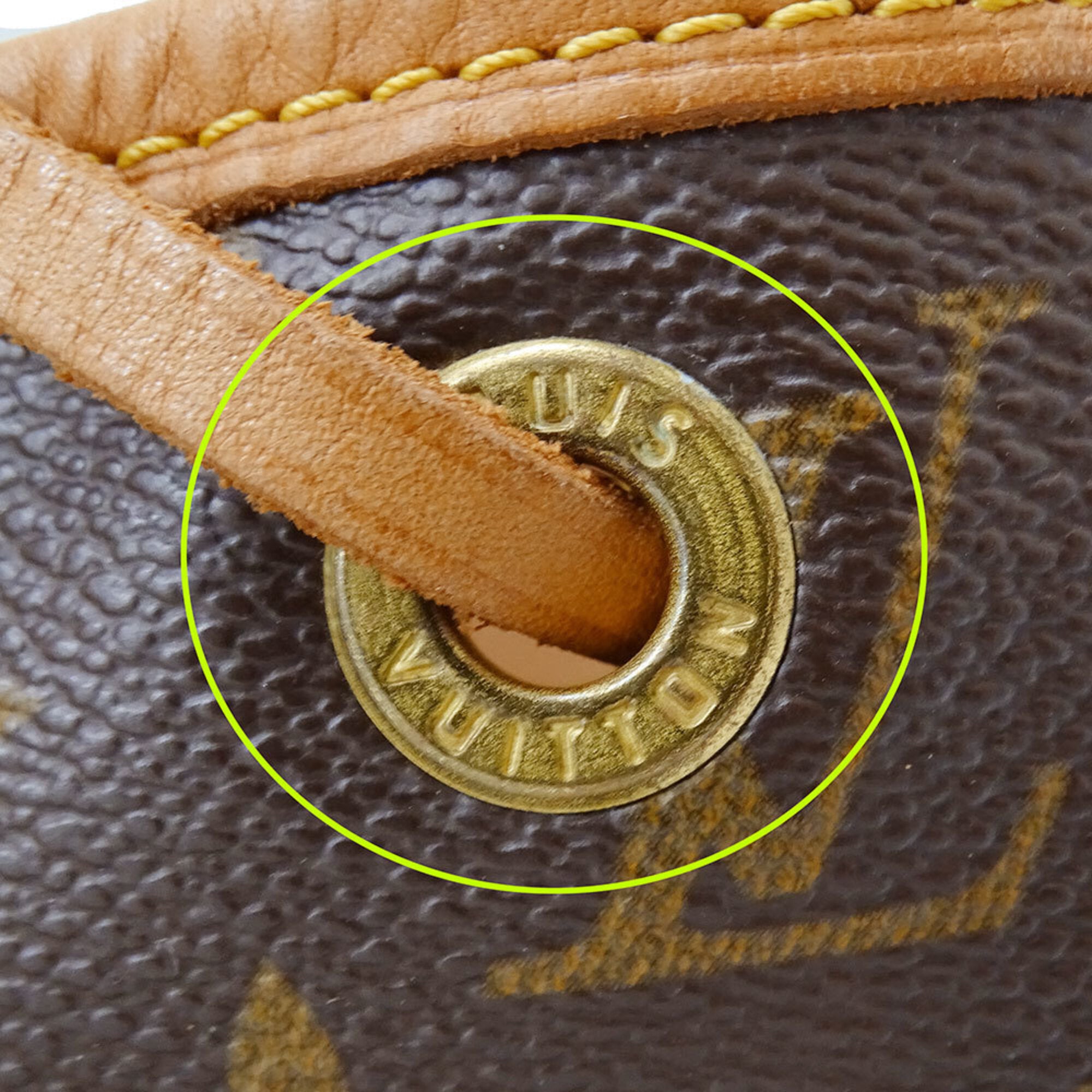 Louis Vuitton Brown Monogram Canvas Backpack (Pre-Owned)