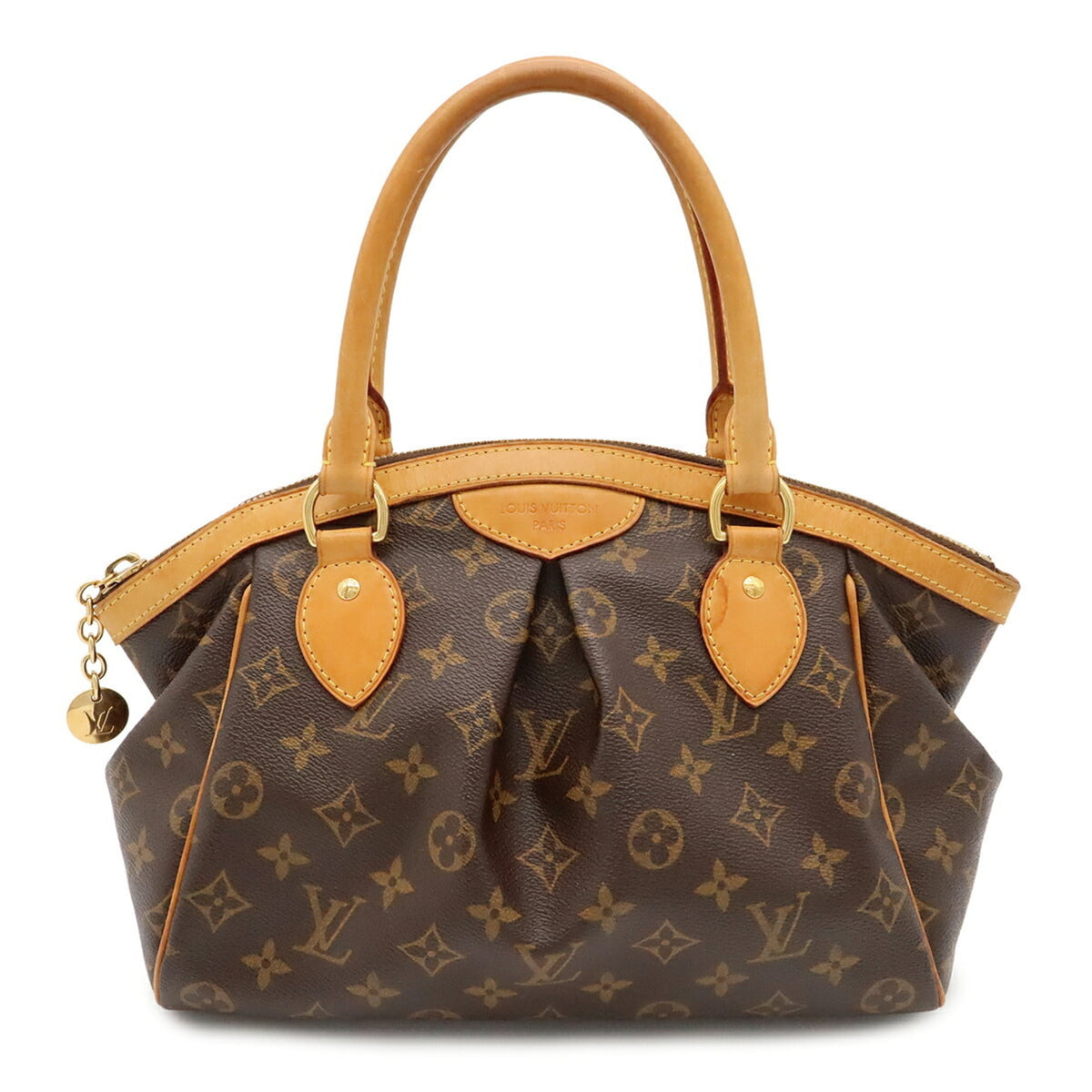 Louis Vuitton Brown Monogram Handbag Tote Bag (Pre-Owned)