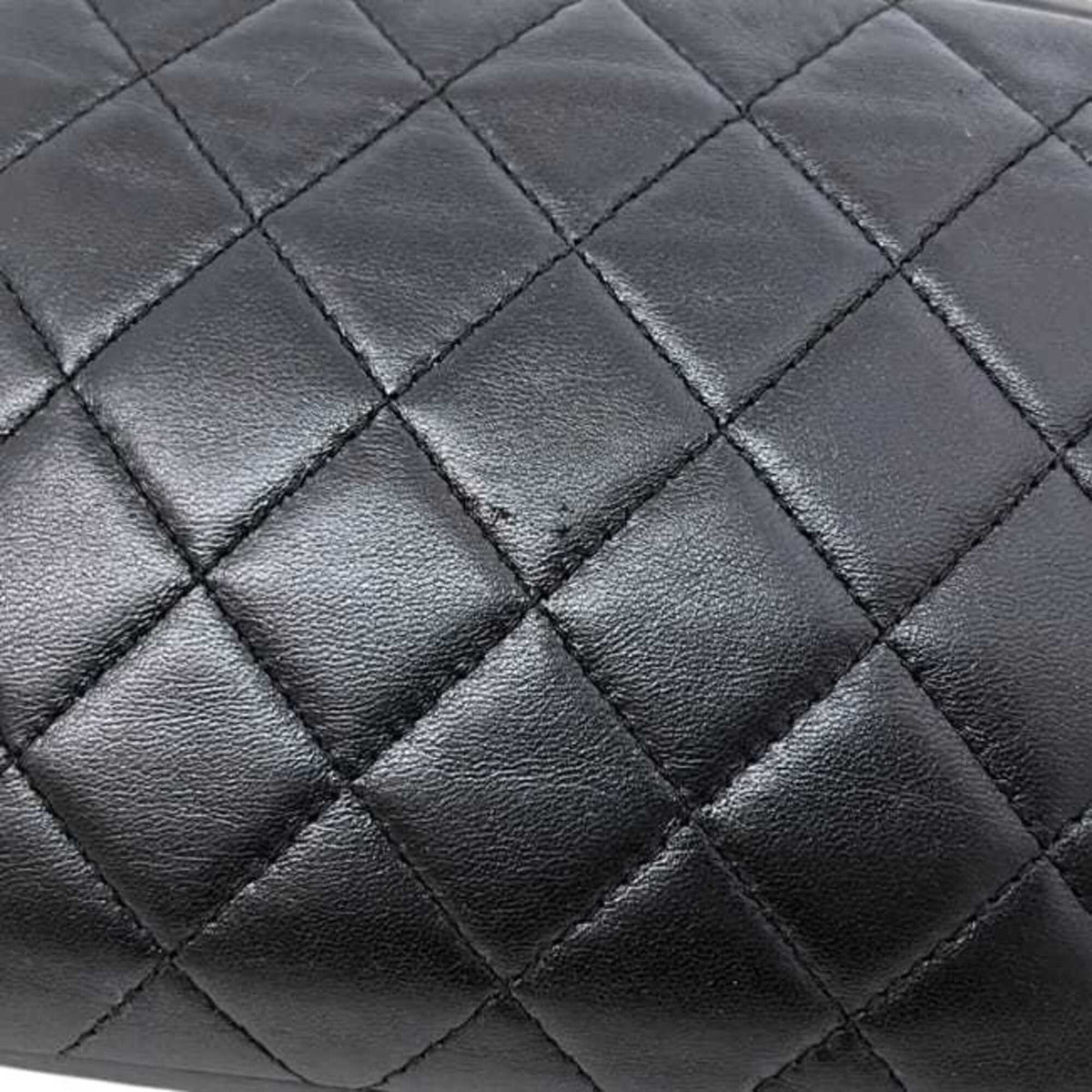 Chanel 2.55 Black Leather Pouch (Pre-Owned)