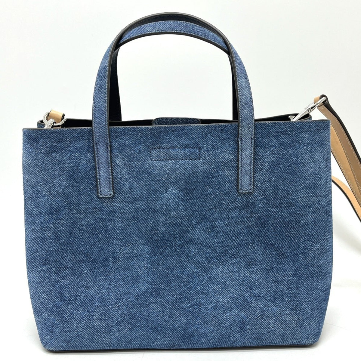 Tory Burch Blue Denim Tote Bag (Pre-Owned)