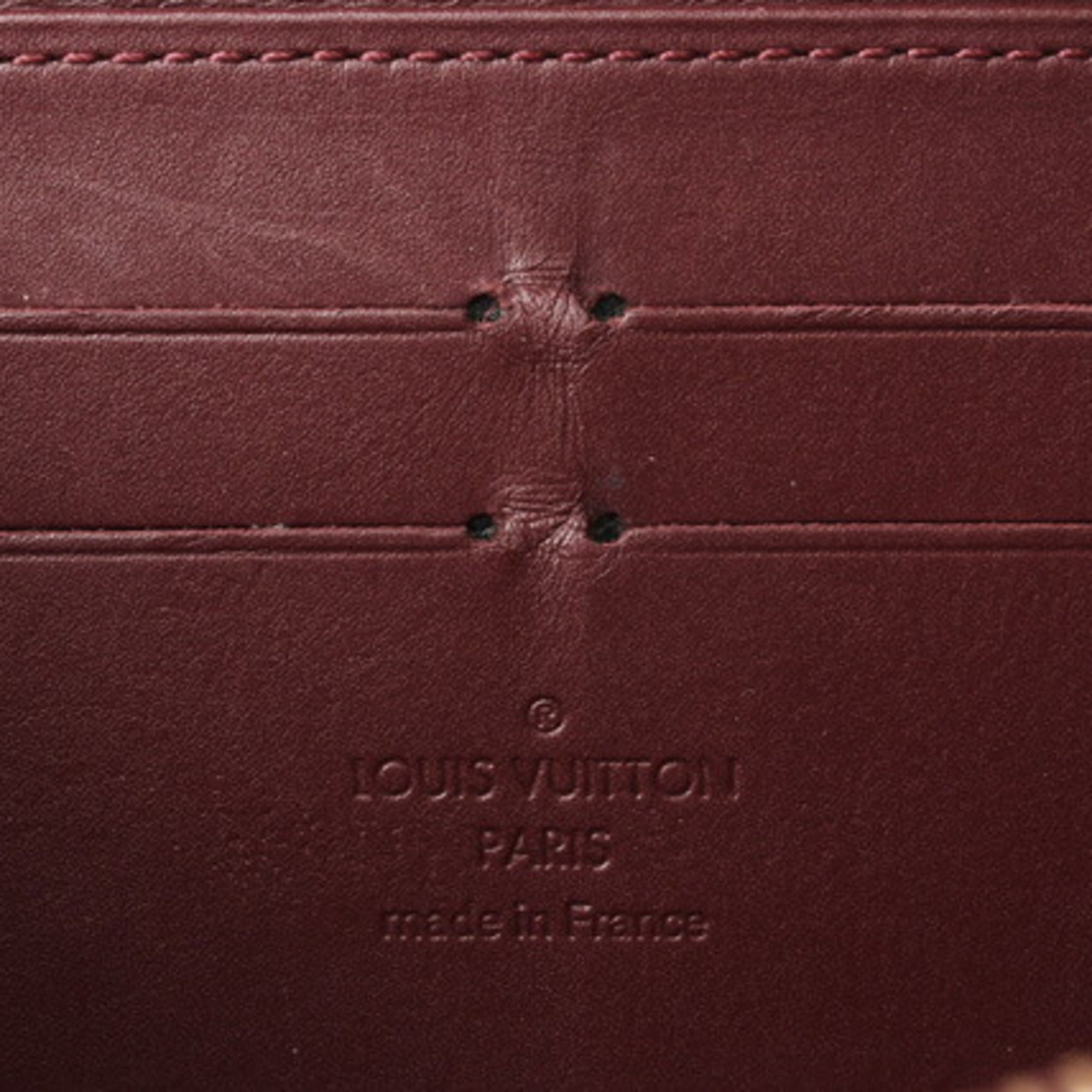 Louis Vuitton Vernis Rouge Fauviste Vernis Long Wallet (Bi-Fold) (Pre-Owned)