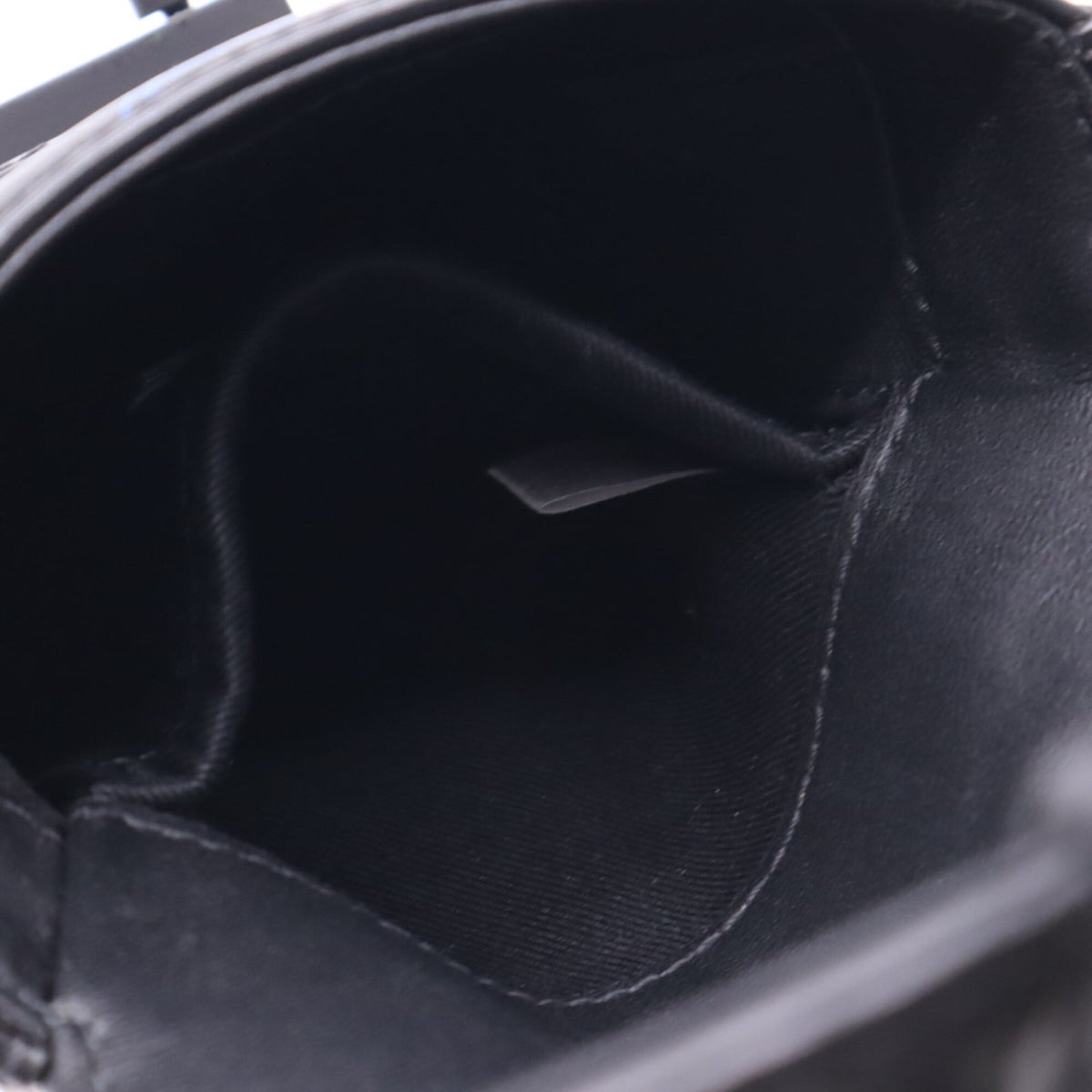 Mcm Black Blue Leather Crossbody Bag Shoulder Bag (Pre-Owned)