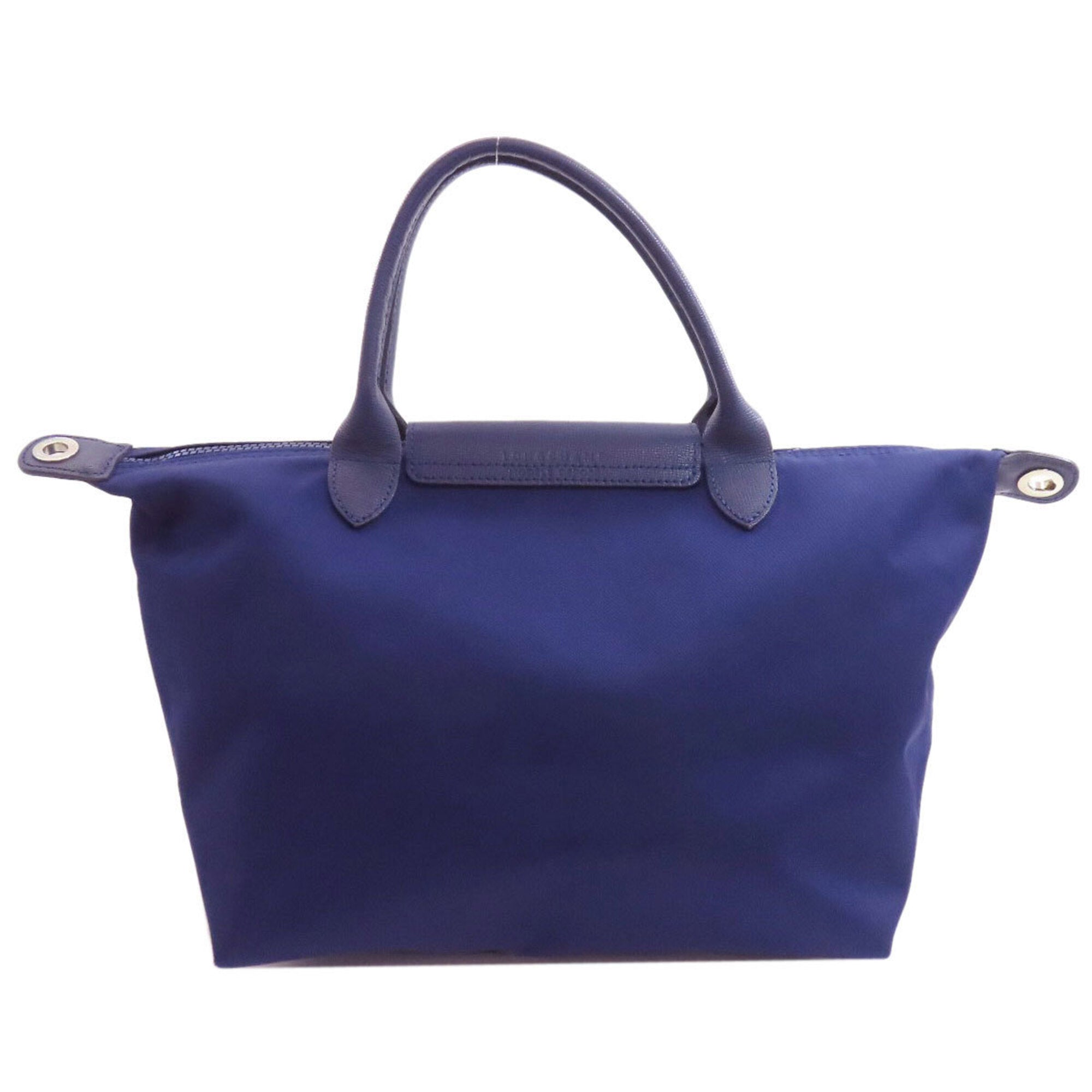 Longchamp Blue Nylon Tote Bag (Pre-Owned)