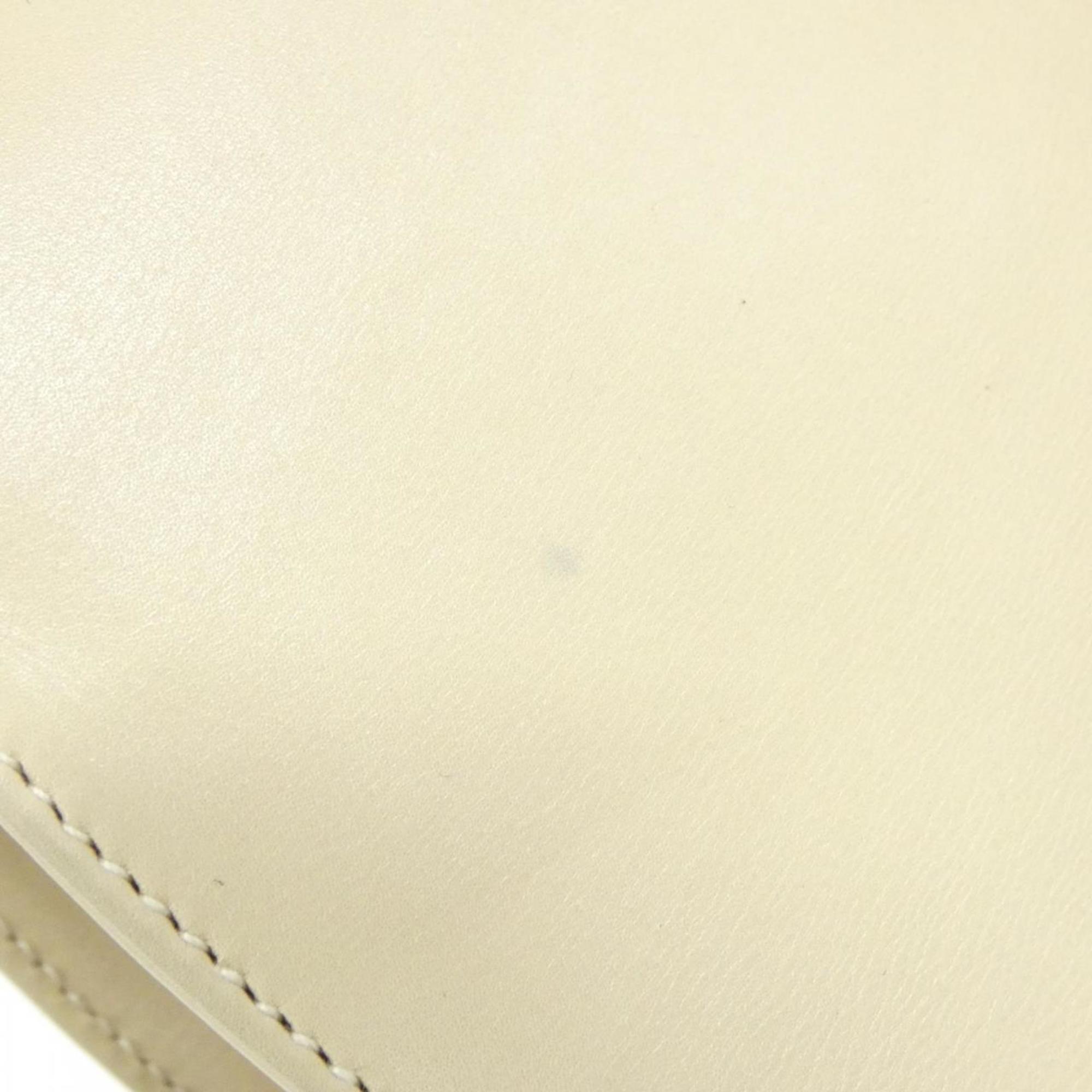 Tiffany Ivory Leather Handbag (Pre-Owned)