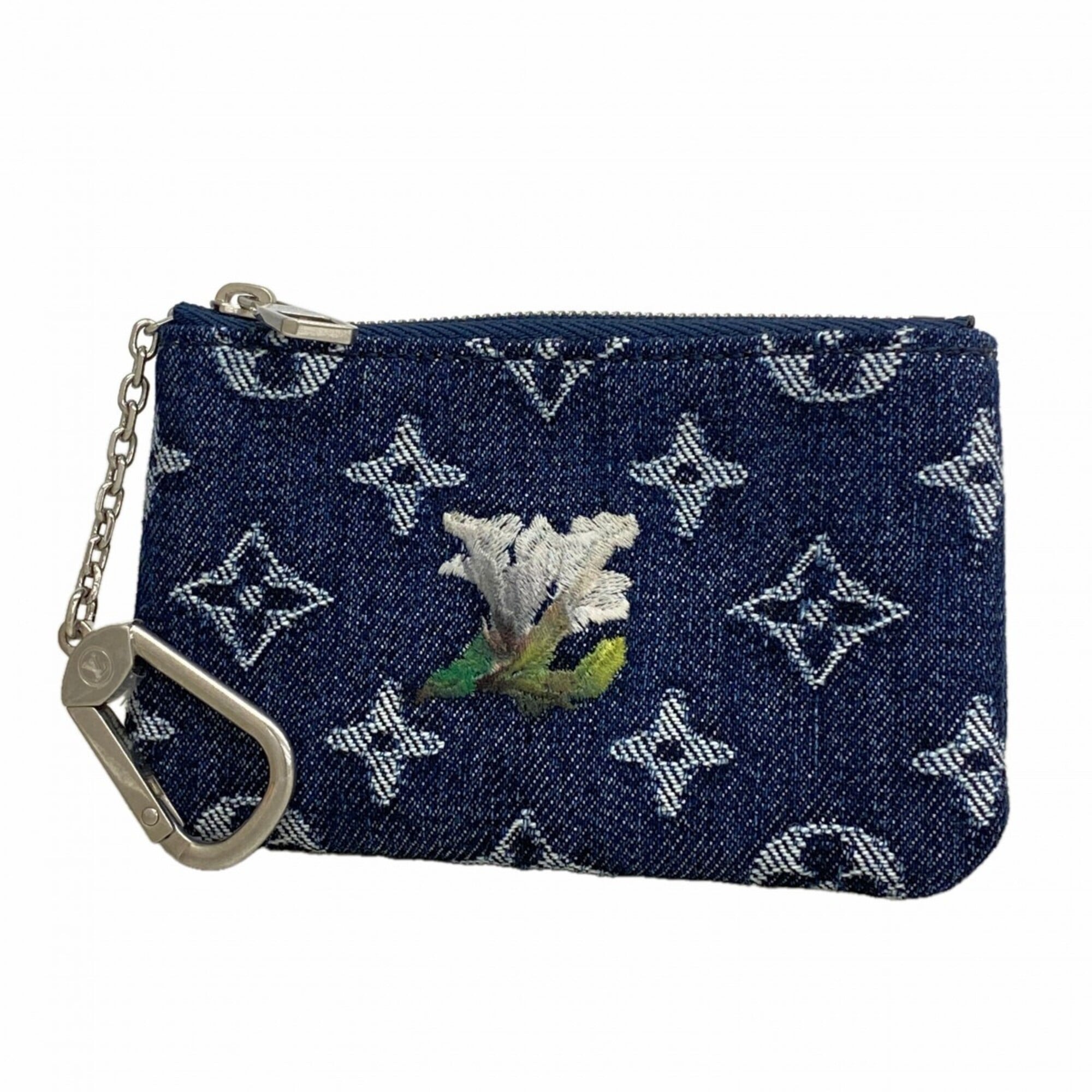 Louis Vuitton Blue Coin Purse/Coin Case (Pre-Owned)