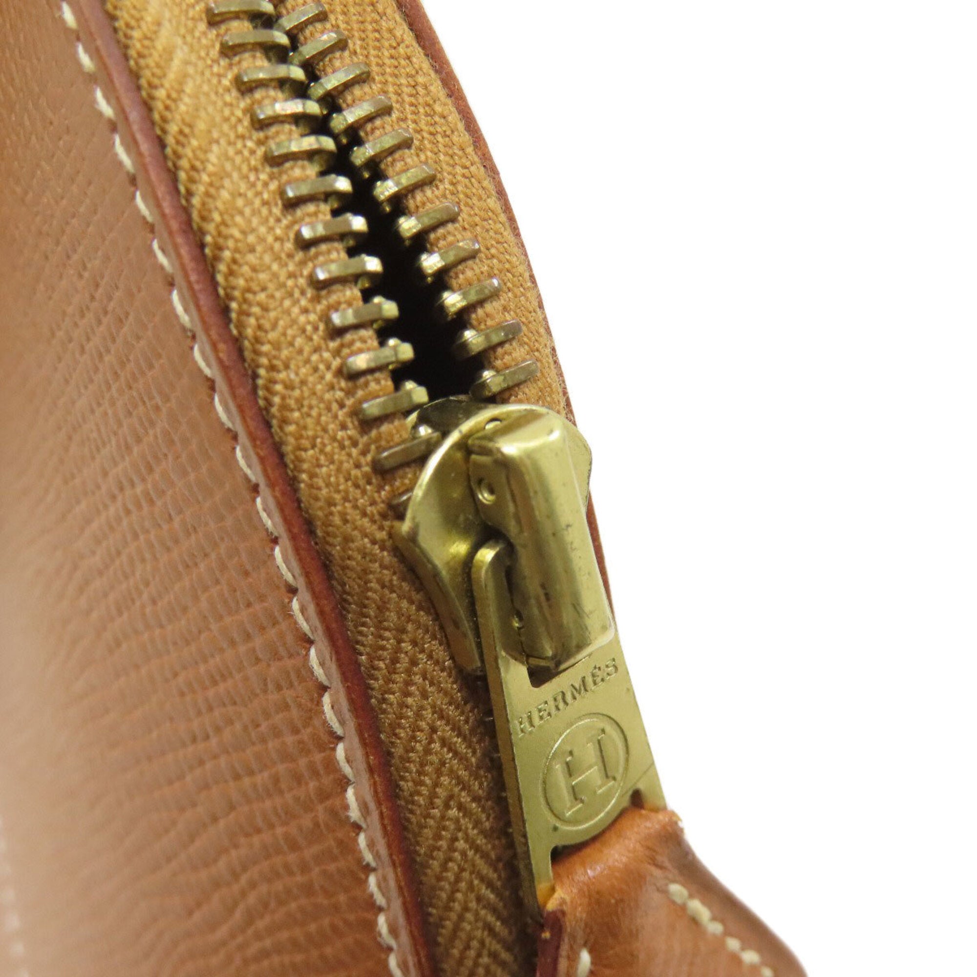 Hermes Bolide Gold Epsom Leather Handbag (Pre-Owned)