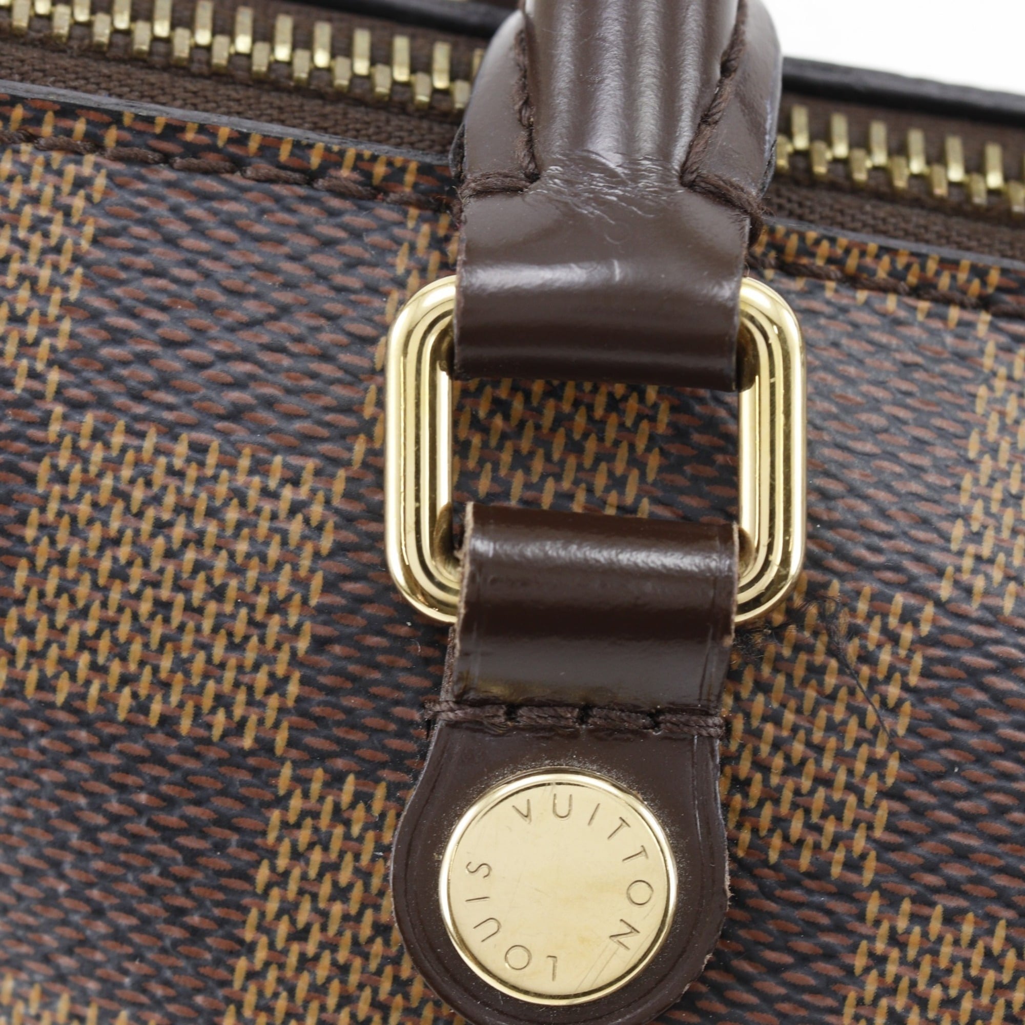 Louis Vuitton Brown Damier Canvas Damier Canvas Handbag (Pre-Owned)