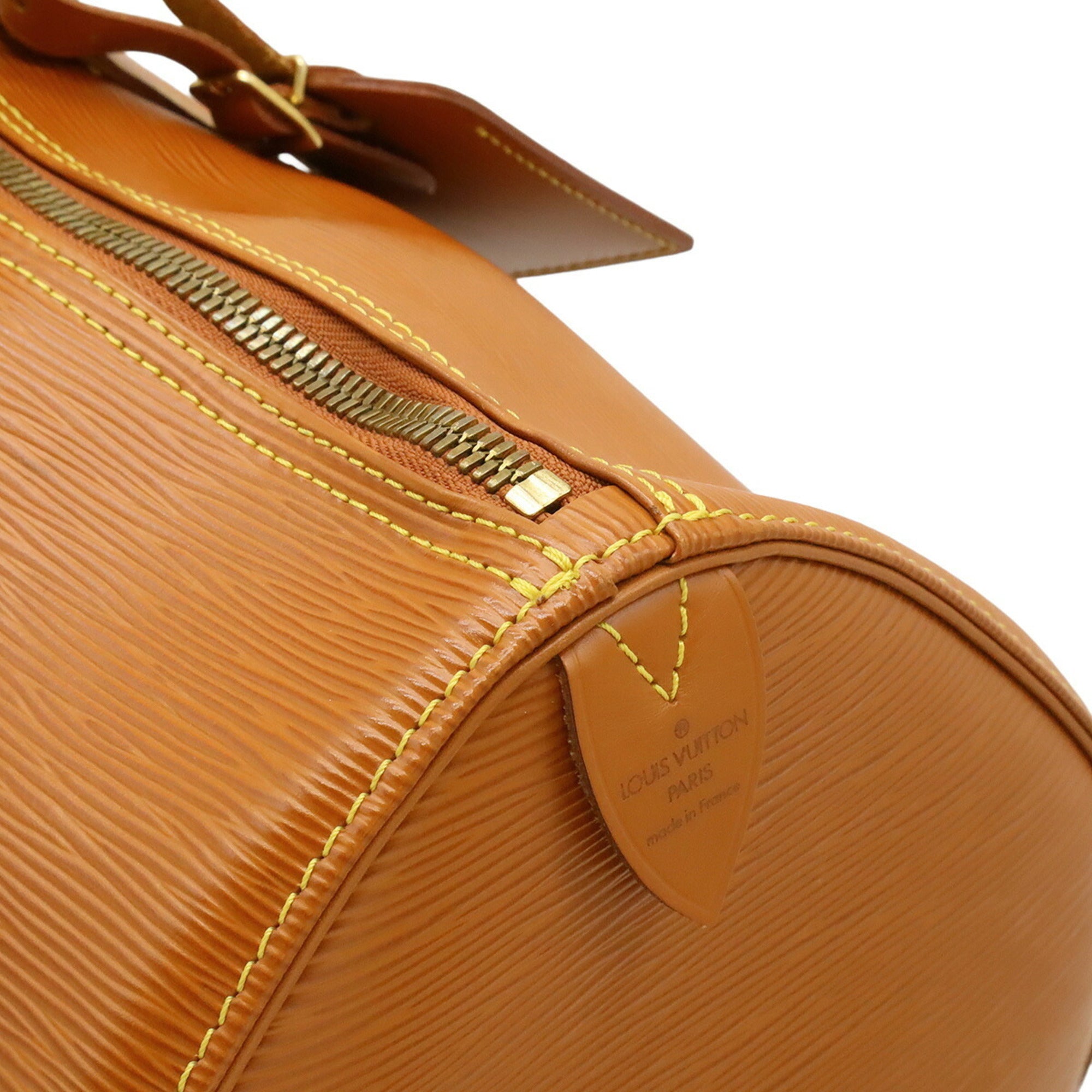 Louis Vuitton Camel Gold Cipango Epi Leather Boston Bag (Pre-Owned)