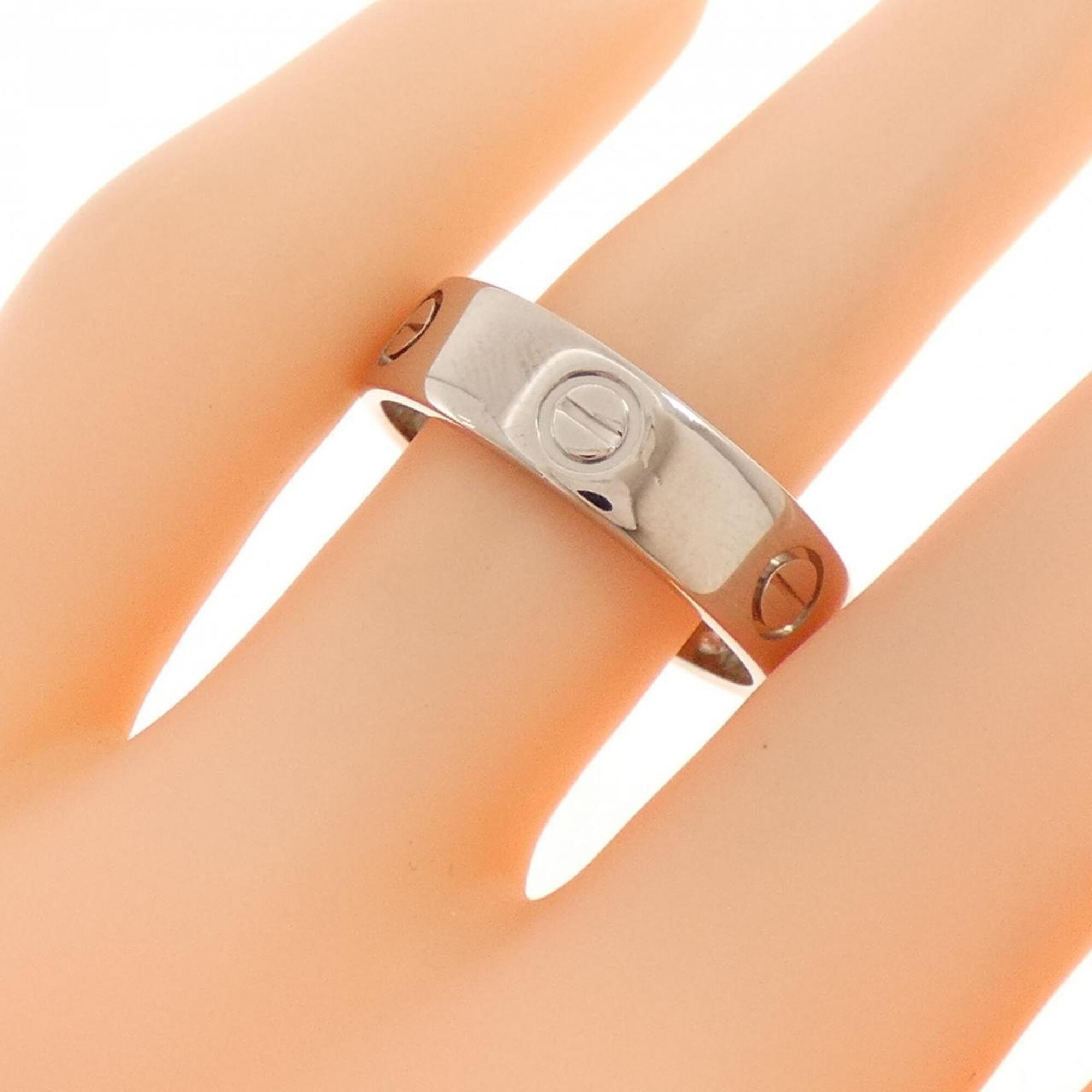 Cartier Love White Gold (18K) Band Ring (Pre-Owned)