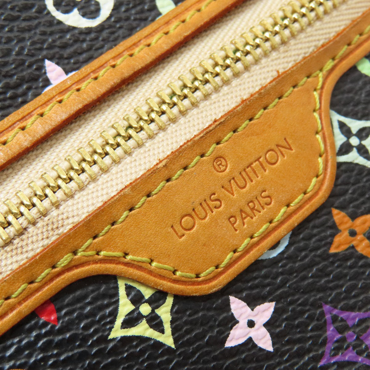 Louis Vuitton Black Multi-Color Monogram Multicolore Pochette (Pre-Owned)