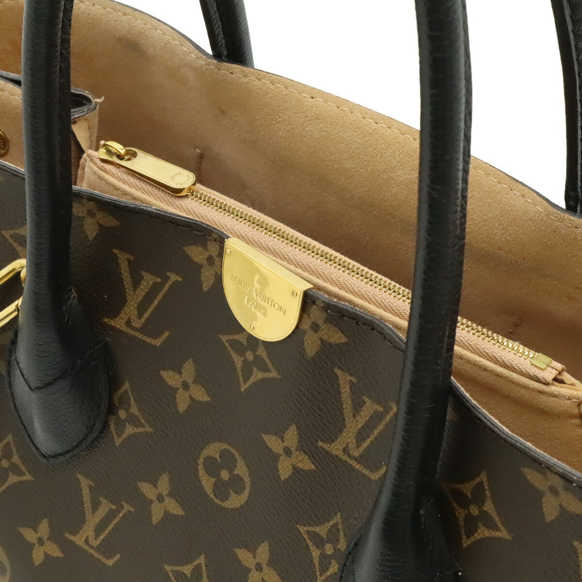 Louis Vuitton Monogram Black Noir Monogram Handbag Shoulder Bag (Pre-Owned)