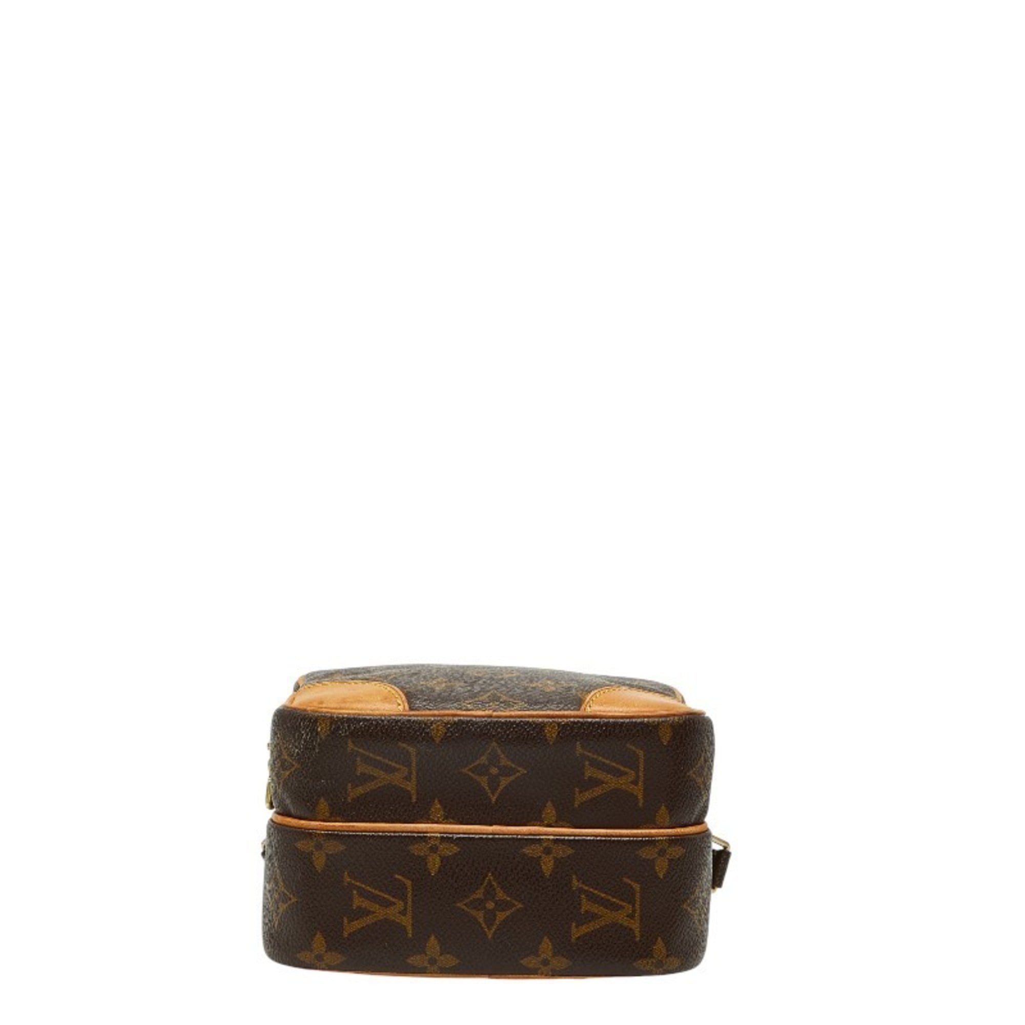 Louis Vuitton Brown Pvc Leather Shoulder Bag (Pre-Owned)