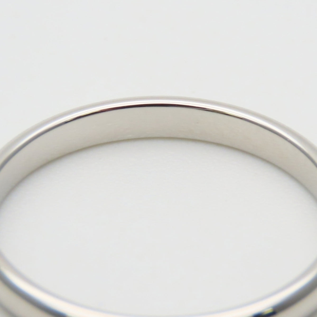 Tiffany Platinum Platinum 950 Band Ring (Pre-Owned)