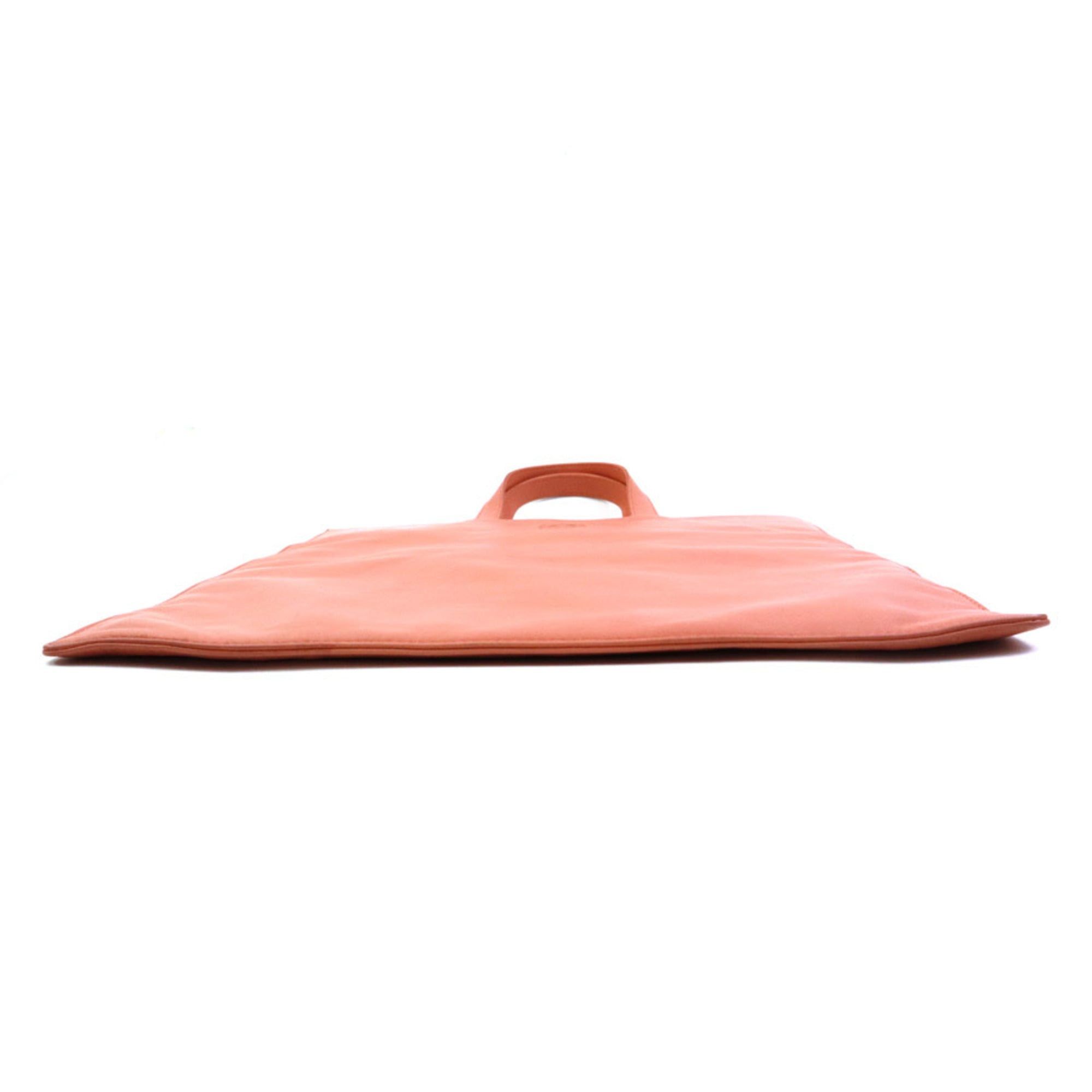 Loewe Salmon Pink Leather Handbag Tote Bag (Pre-Owned)