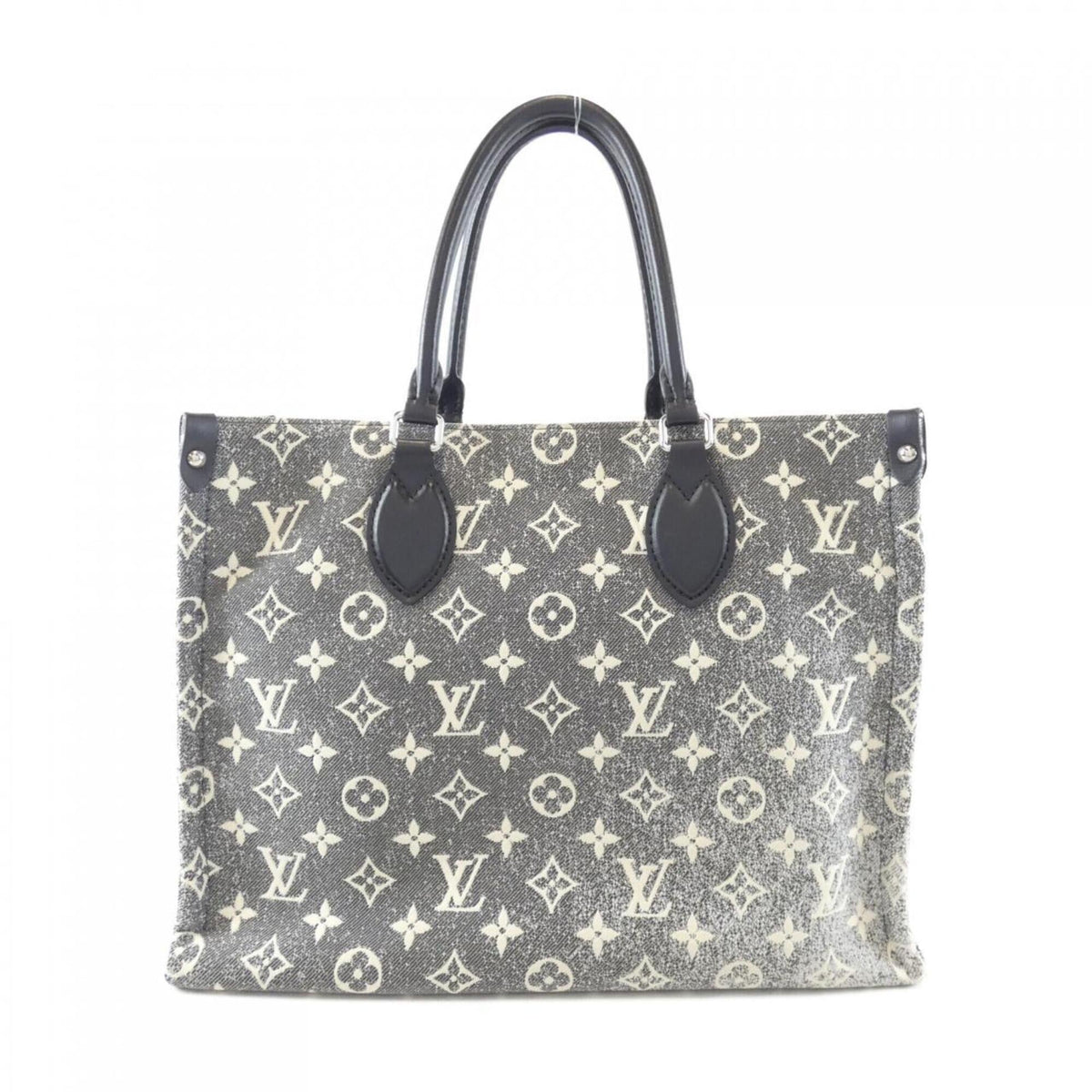 Louis Vuitton Gris Canvas Handbag (Pre-Owned)