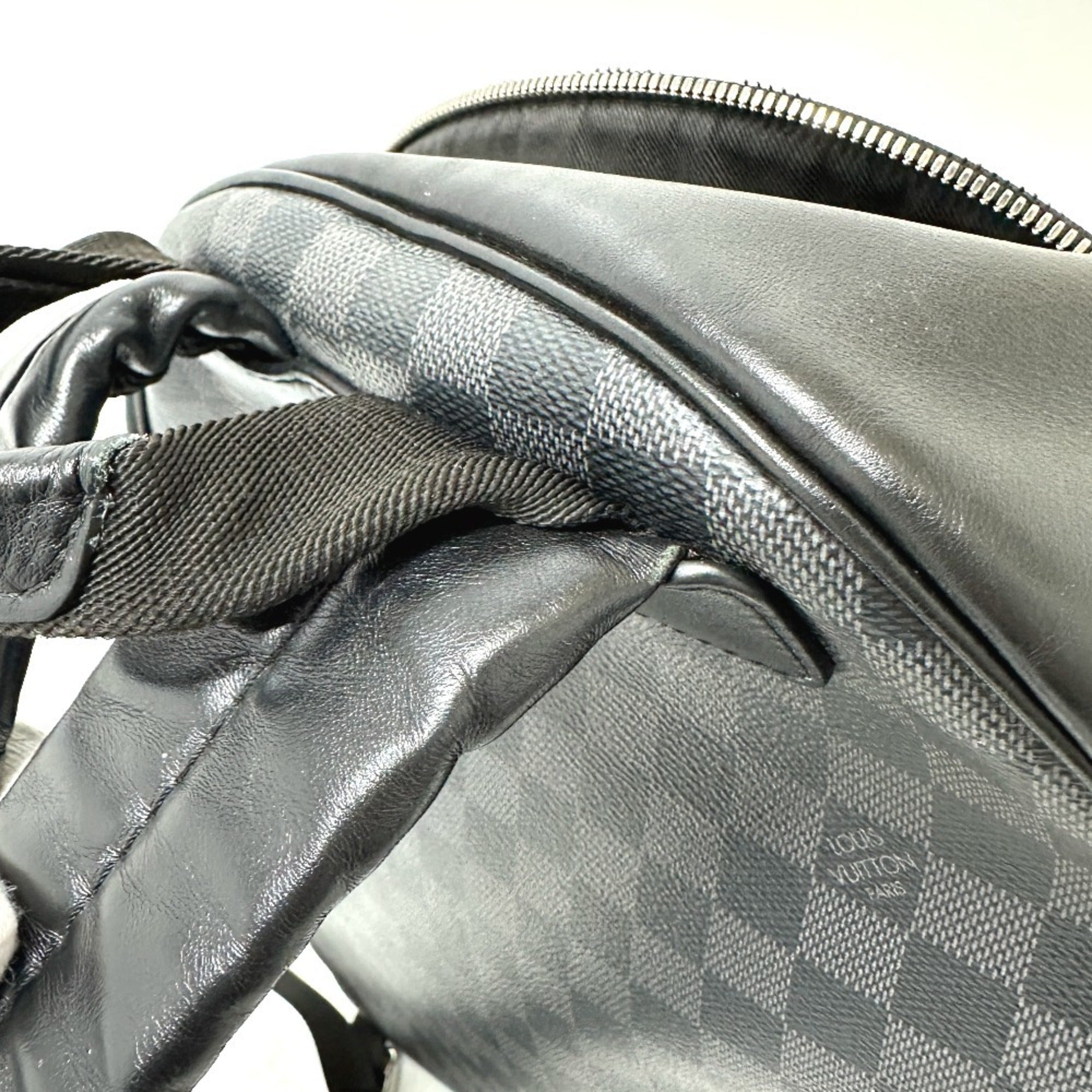 Louis Vuitton Black Damier Graphite Backpack (Pre-Owned)