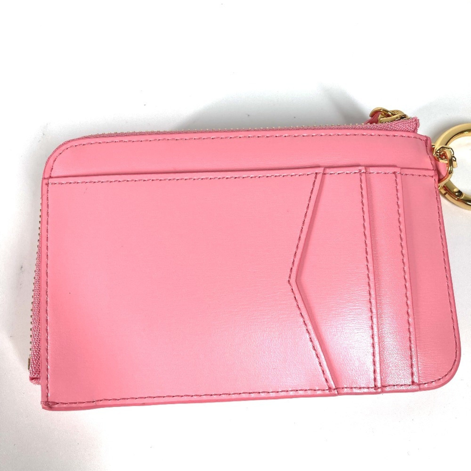 Mcm Pink Leather Coin Purse/Coin Case (Pre-Owned)