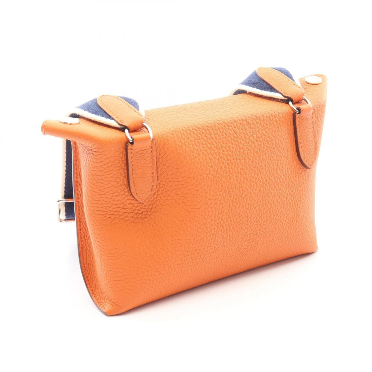 Hermes Orange Togo Leather Handbag Shoulder Bag (Pre-Owned)
