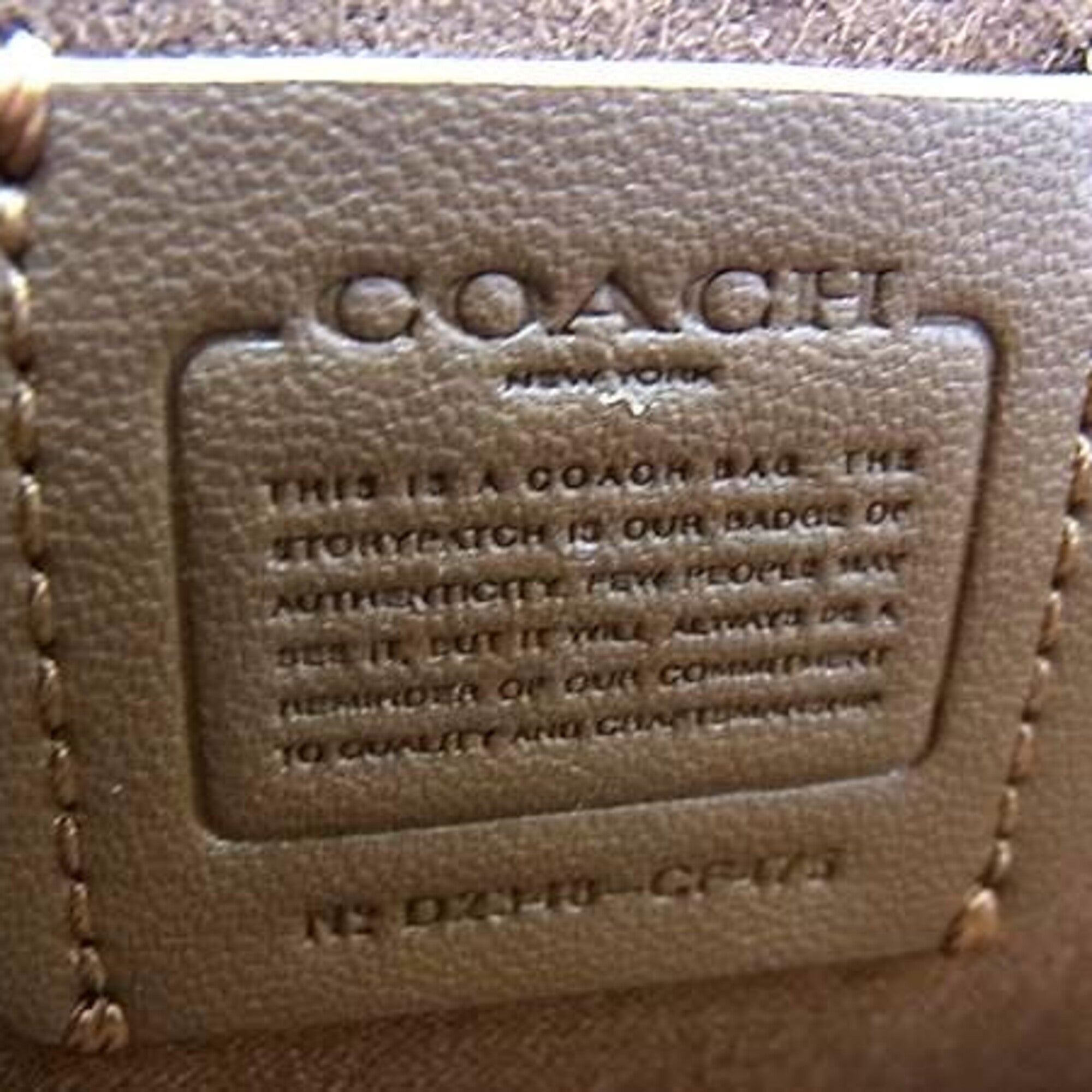 Coach Brown Pvc Leather Shoulder Bag (Pre-Owned)