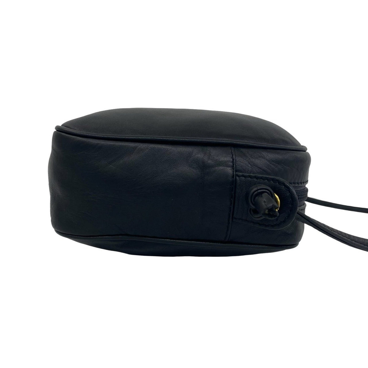 Loewe Black Leather Pochette Shoulder Bag (Pre-Owned)