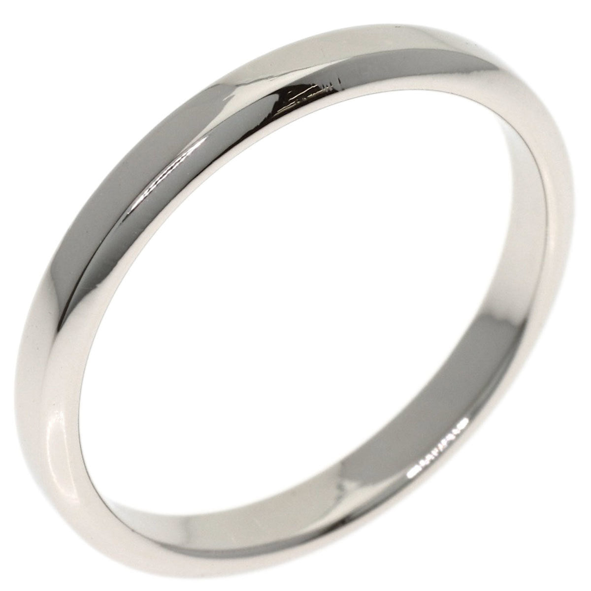 Van Cleef & Arpels Platinum 950 Band Ring (Pre-Owned)
