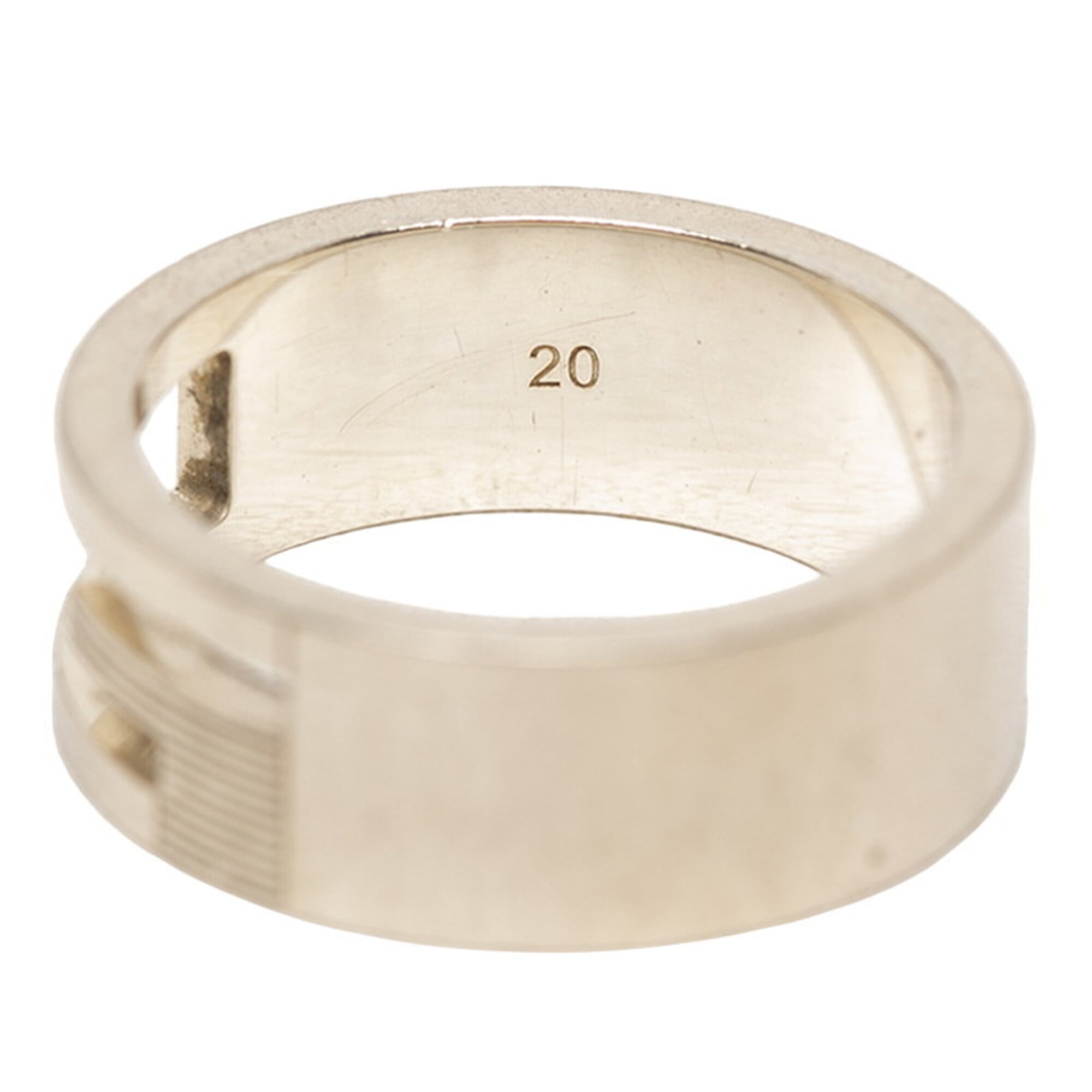 Gucci Silver 925 Band Ring (Pre-Owned)
