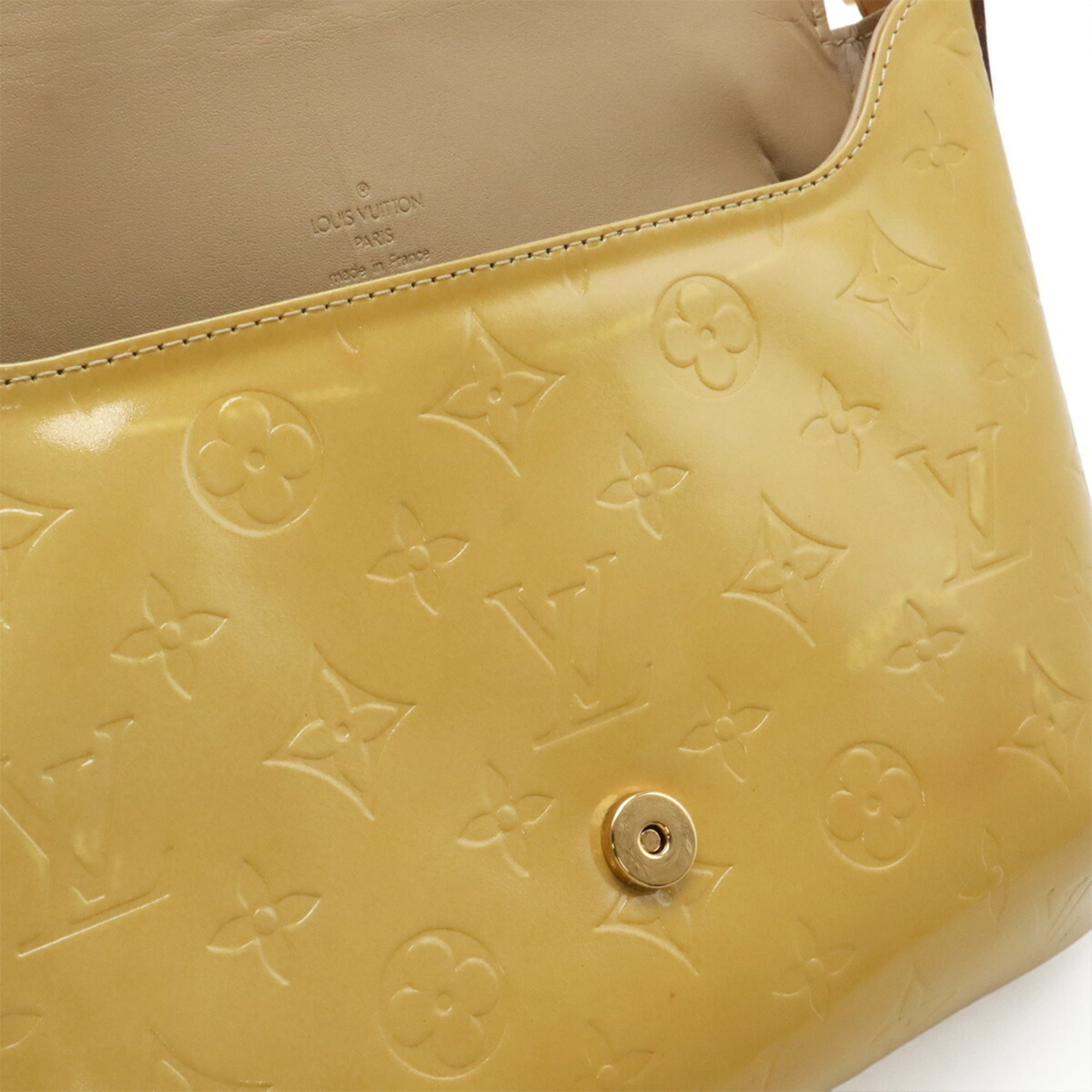 Louis Vuitton Monogram Vernis Beige Shoulder Bag (Pre-Owned)