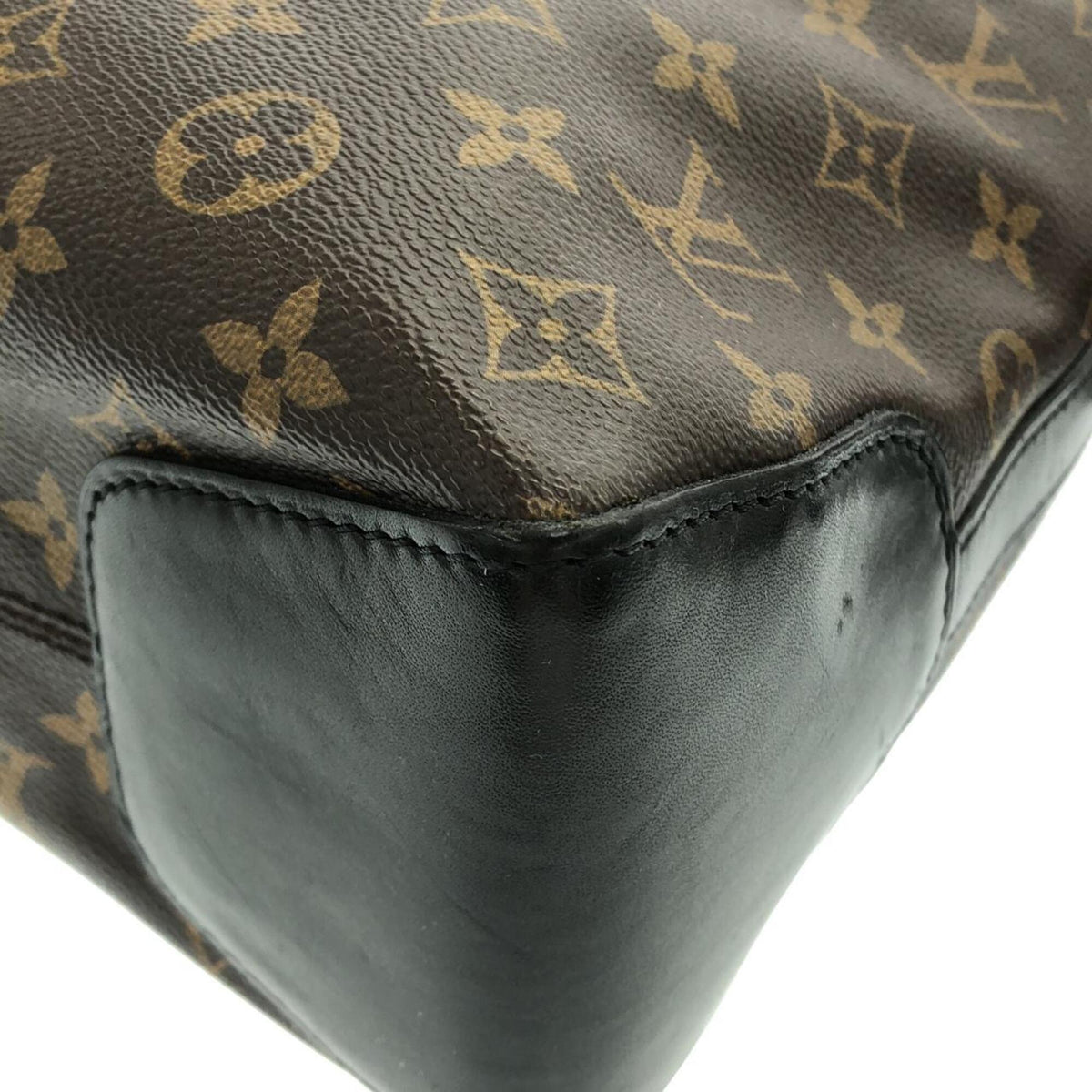 Louis Vuitton Monogram Macassar Marron Coated Canvas Shoulder Bag (Pre-Owned)