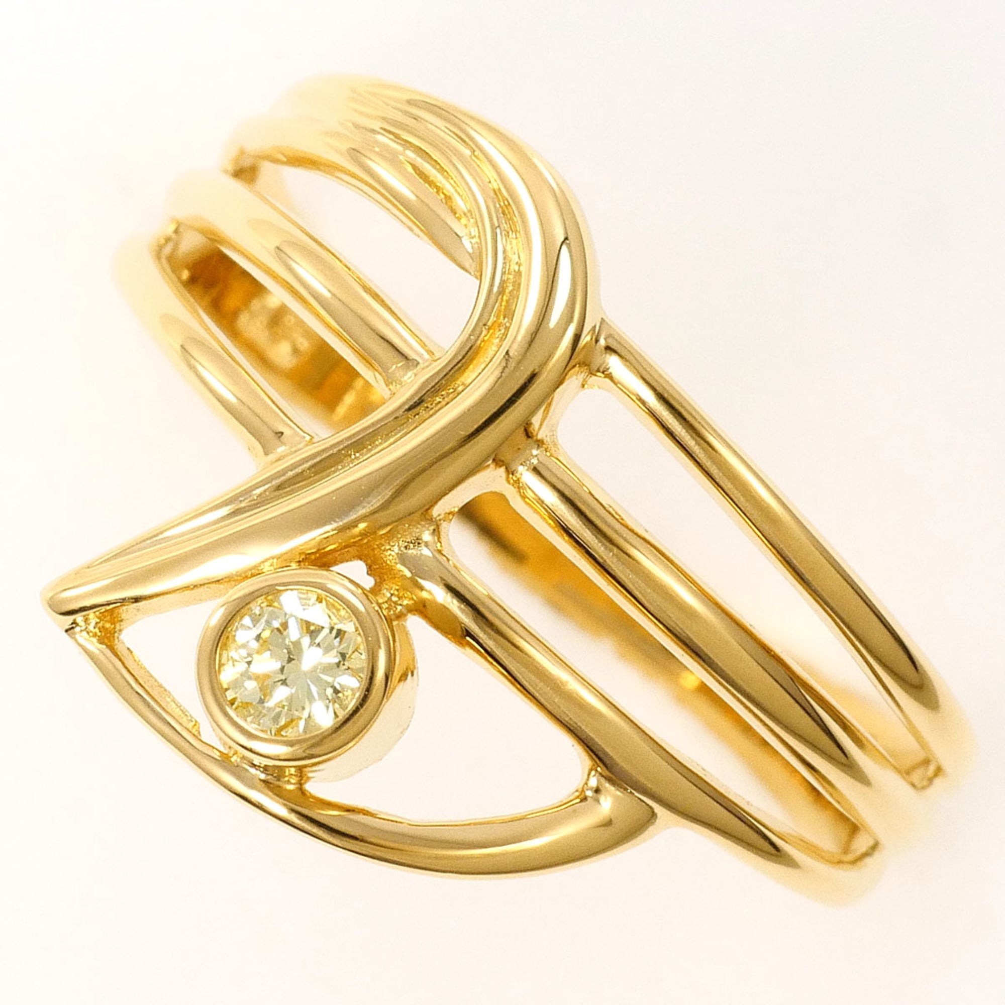 Unbranded Yellow Gold Yellow Gold (18K) Band Ring (Pre-Owned)