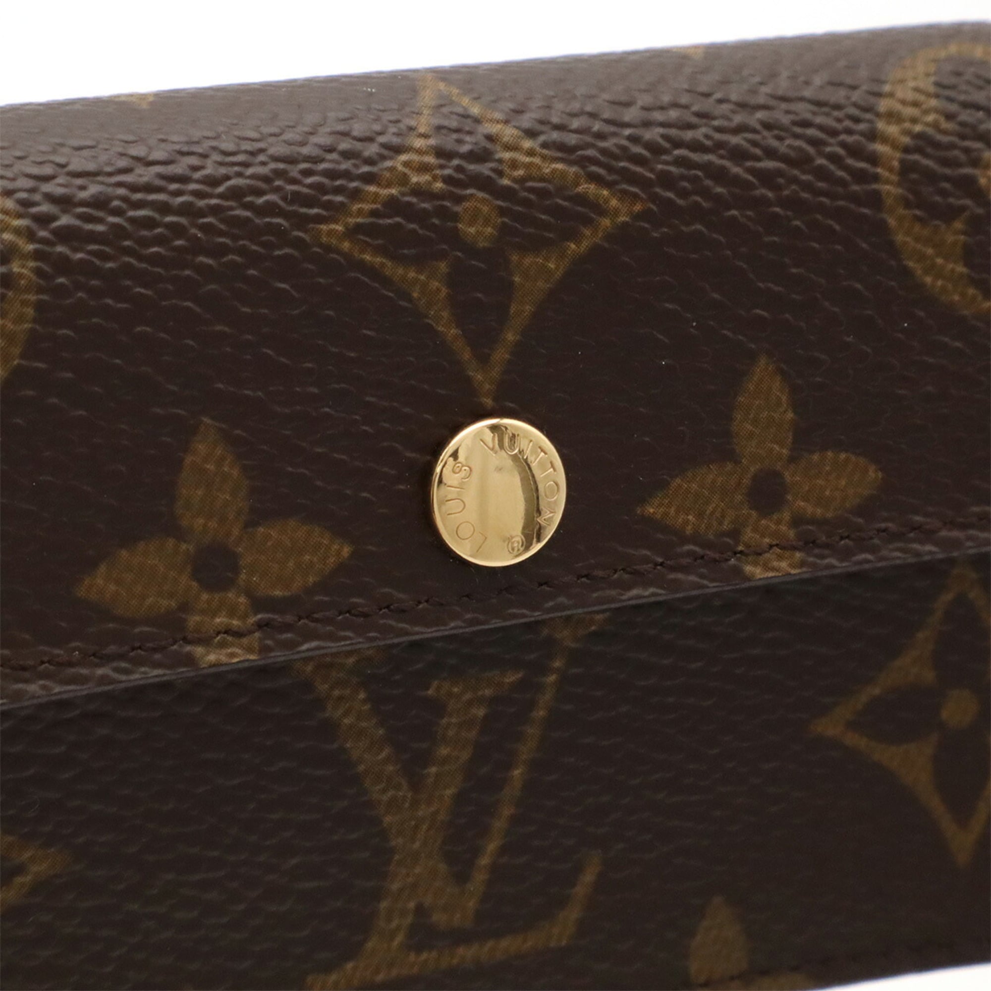 Louis Vuitton Brown Monogram Coin Purse/Coin Case (Pre-Owned)